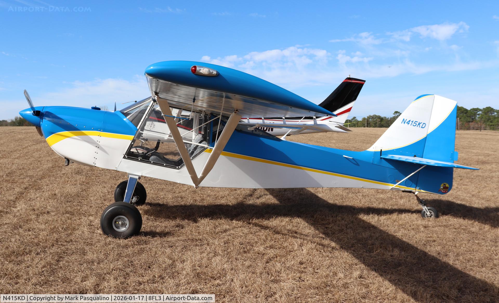 N415KD, 2016 Kitfox Aircraft Super Sport C/N KA11171200, Kitfox Super Sport