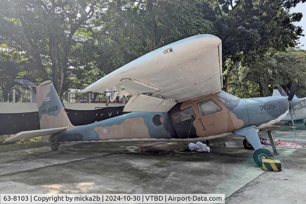 63-8103, 1963 Helio U-10B Super Courier C/N 576, Preserved