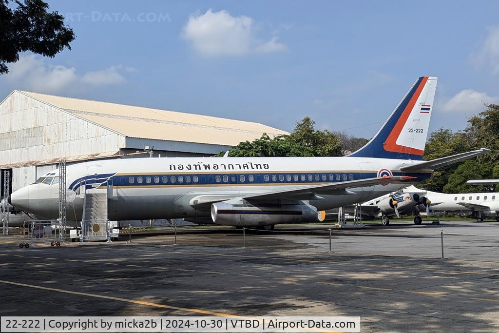 22-222, 1983 Boeing 737-2Z6 C/N 23059, Preserved