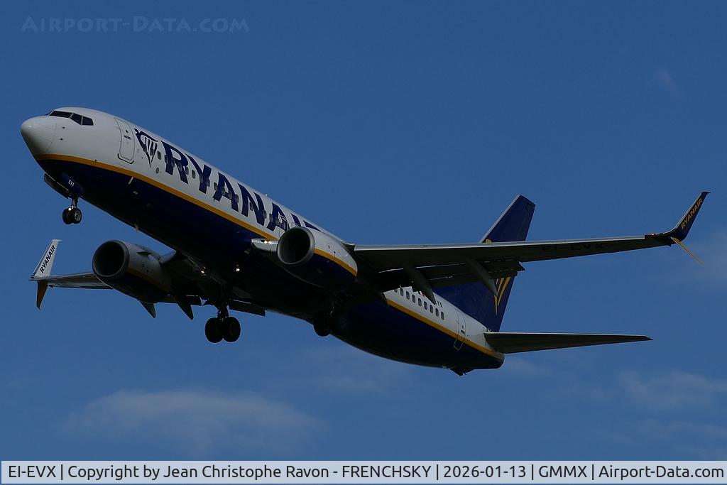 EI-EVX, 2012 Boeing 737-8AS C/N 40317, FR7378 from Dublin DUB