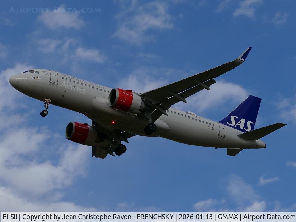 EI-SII, 2018 Airbus A320-251N C/N 8566, SK2509 from Copenhague CPH