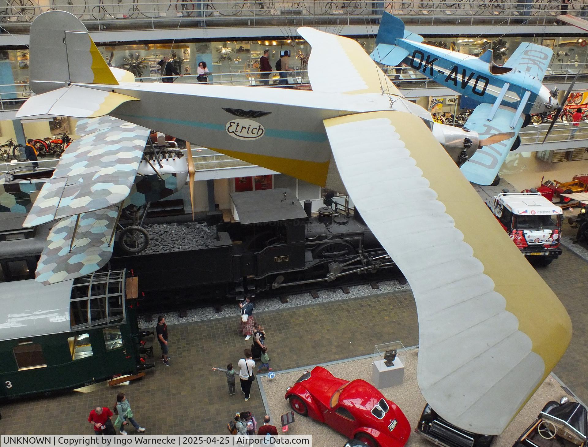 UNKNOWN, 1929 Etrich E VIII Sport-Taube C/N 01, Etrich E VIII Sport-Taube at the NTM (Narodni Technicke Muzeum / National Technical Museum), Prague