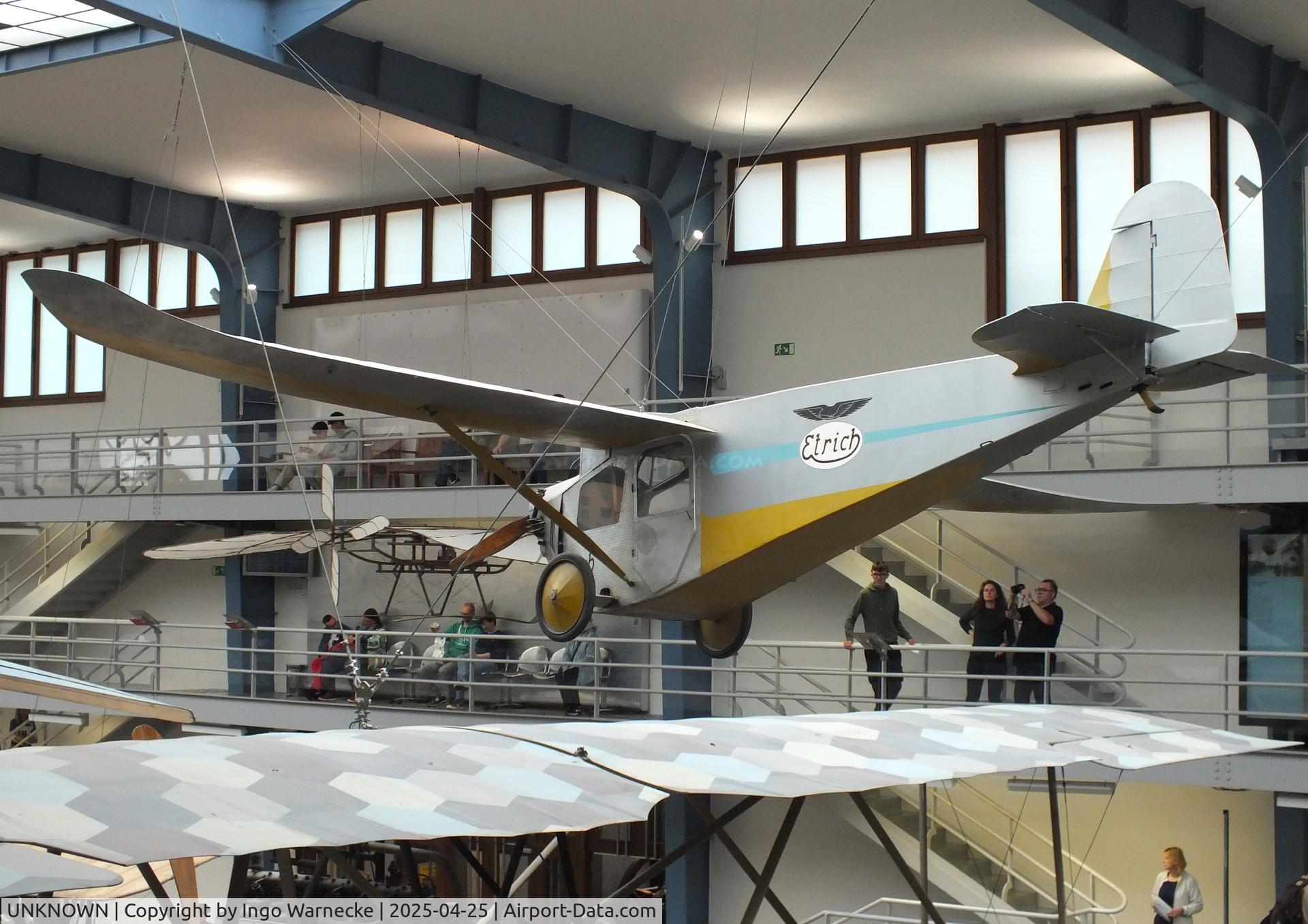 UNKNOWN, 1929 Etrich E VIII Sport-Taube C/N 01, Etrich E VIII Sport-Taube at the NTM (Narodni Technicke Muzeum / National Technical Museum), Prague