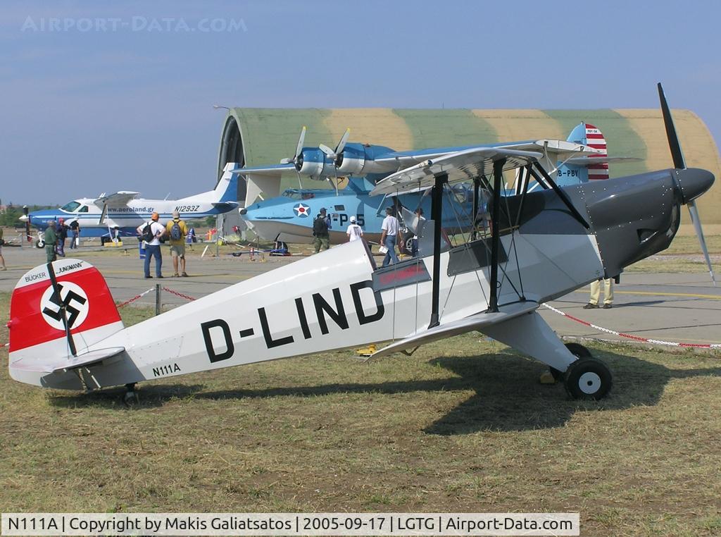 N111A, 1947 Aero C-104S C/N 214, Bücker Bü-131 Jungmann