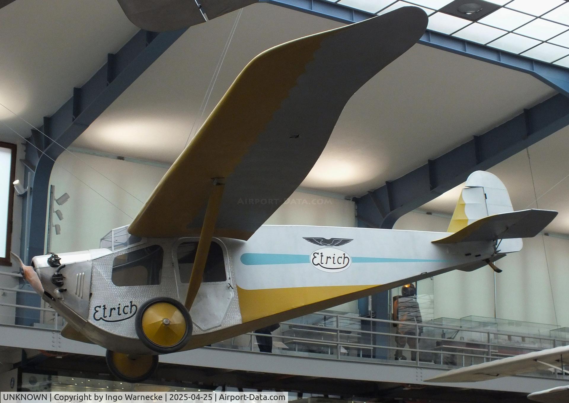 UNKNOWN, 1929 Etrich E VIII Sport-Taube C/N 01, Etrich E VIII Sport-Taube at the NTM (Narodni Technicke Muzeum / National Technical Museum), Prague