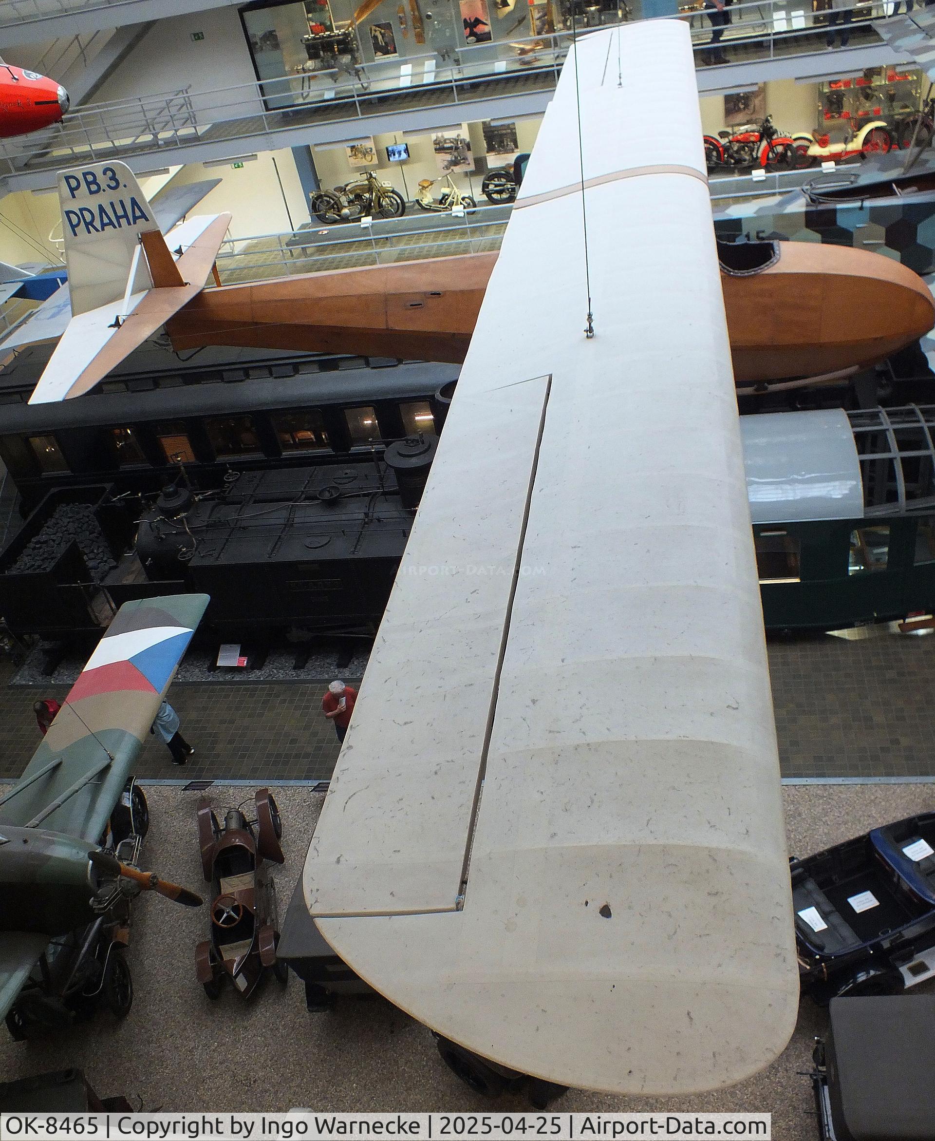 OK-8465, 1937 Praha PB.3 C/N Unknown, Jaroslav Slechta PB.3 Praha I at the NTM (Narodni Technicke Muzeum / National Technical Museum), Prague