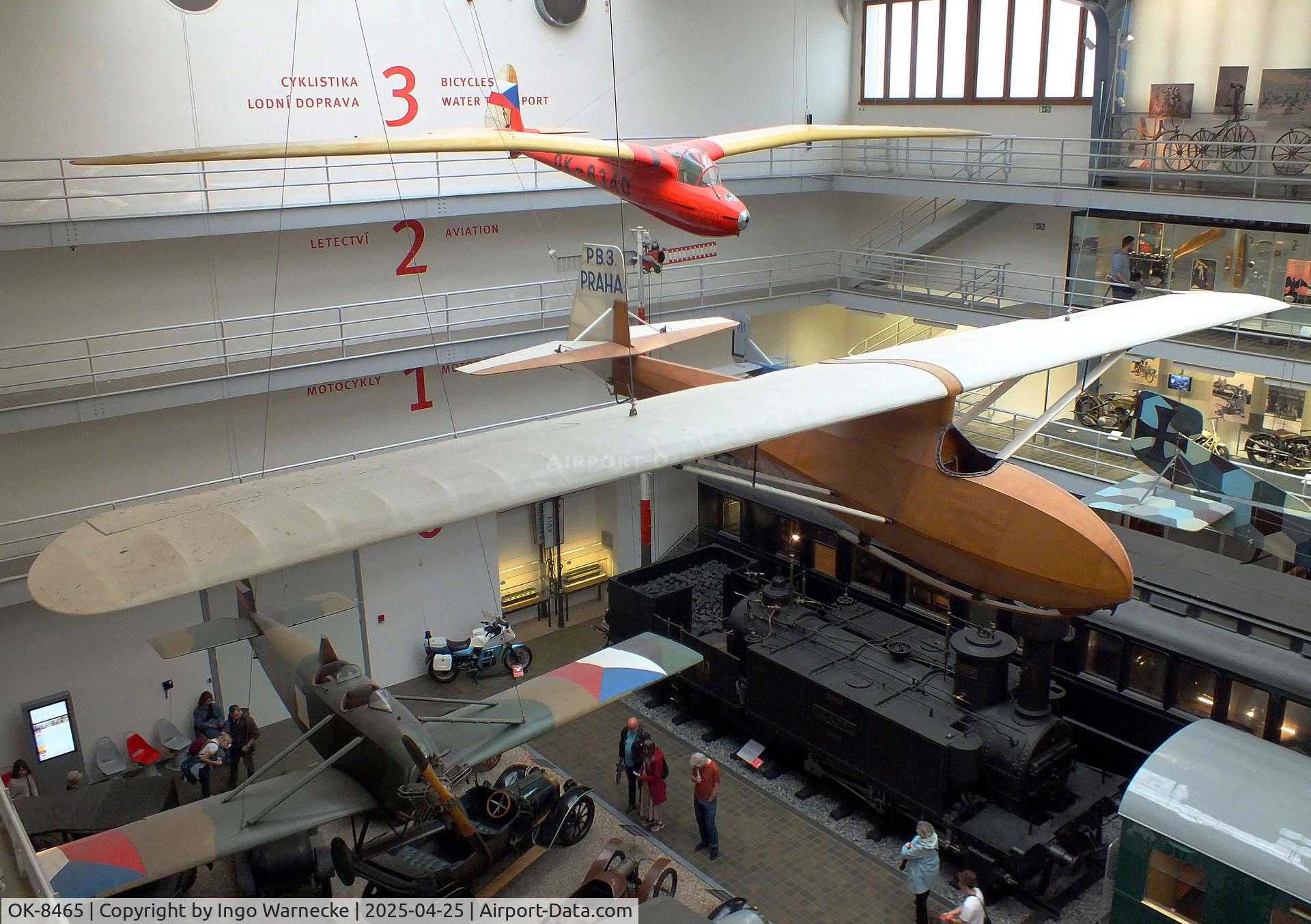 OK-8465, 1937 Praha PB.3 C/N Unknown, Jaroslav Slechta PB.3 Praha I at the NTM (Narodni Technicke Muzeum / National Technical Museum), Prague