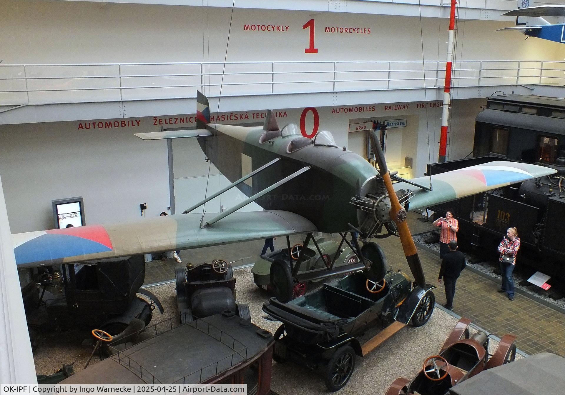 OK-IPF, Avia BH-9 C/N 9, Avia BH-9 at the NTM (Narodni Technicke Muzeum / National Technical Museum), Prague