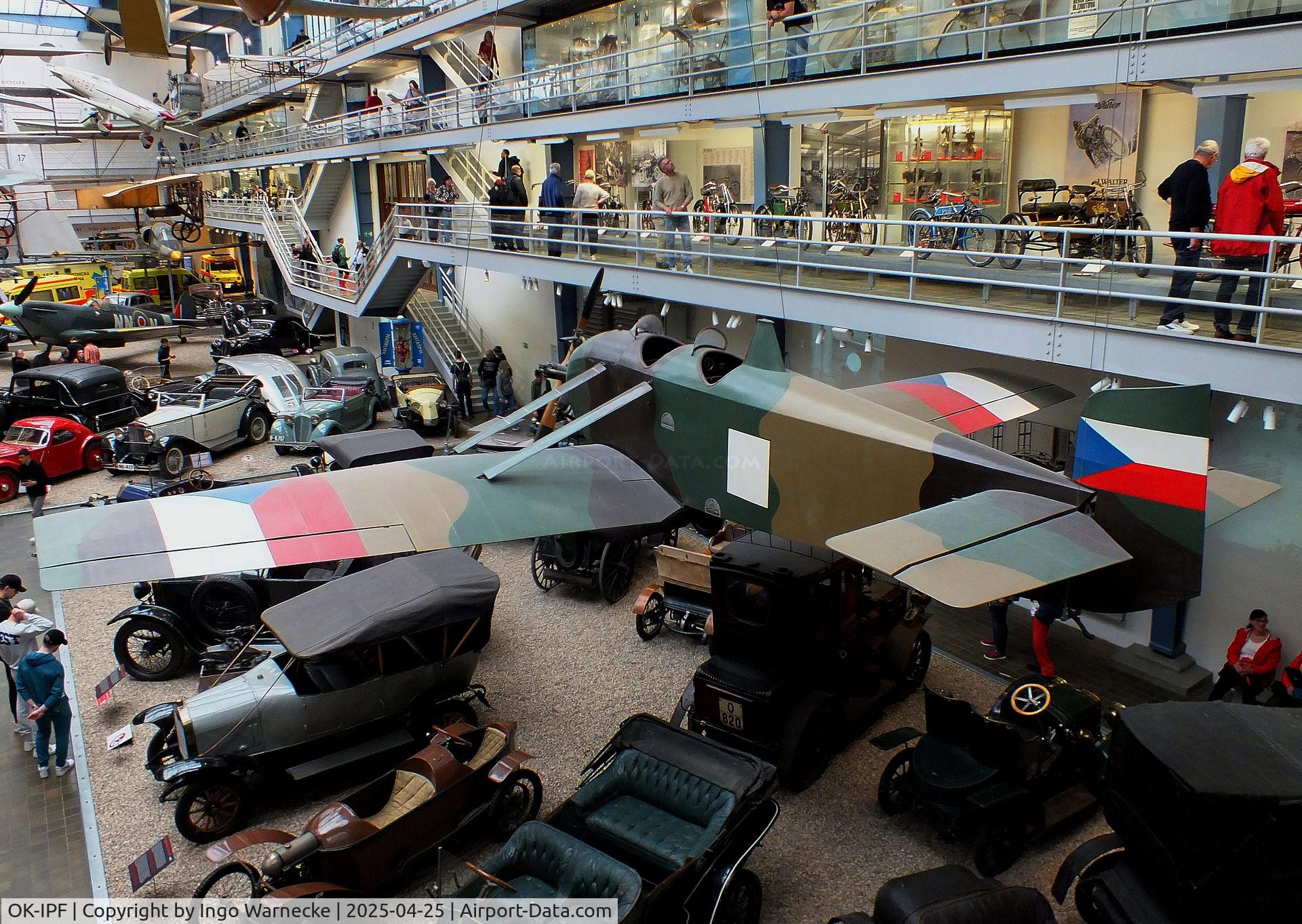 OK-IPF, Avia BH-9 C/N 9, Avia BH-9 at the NTM (Narodni Technicke Muzeum / National Technical Museum), Prague