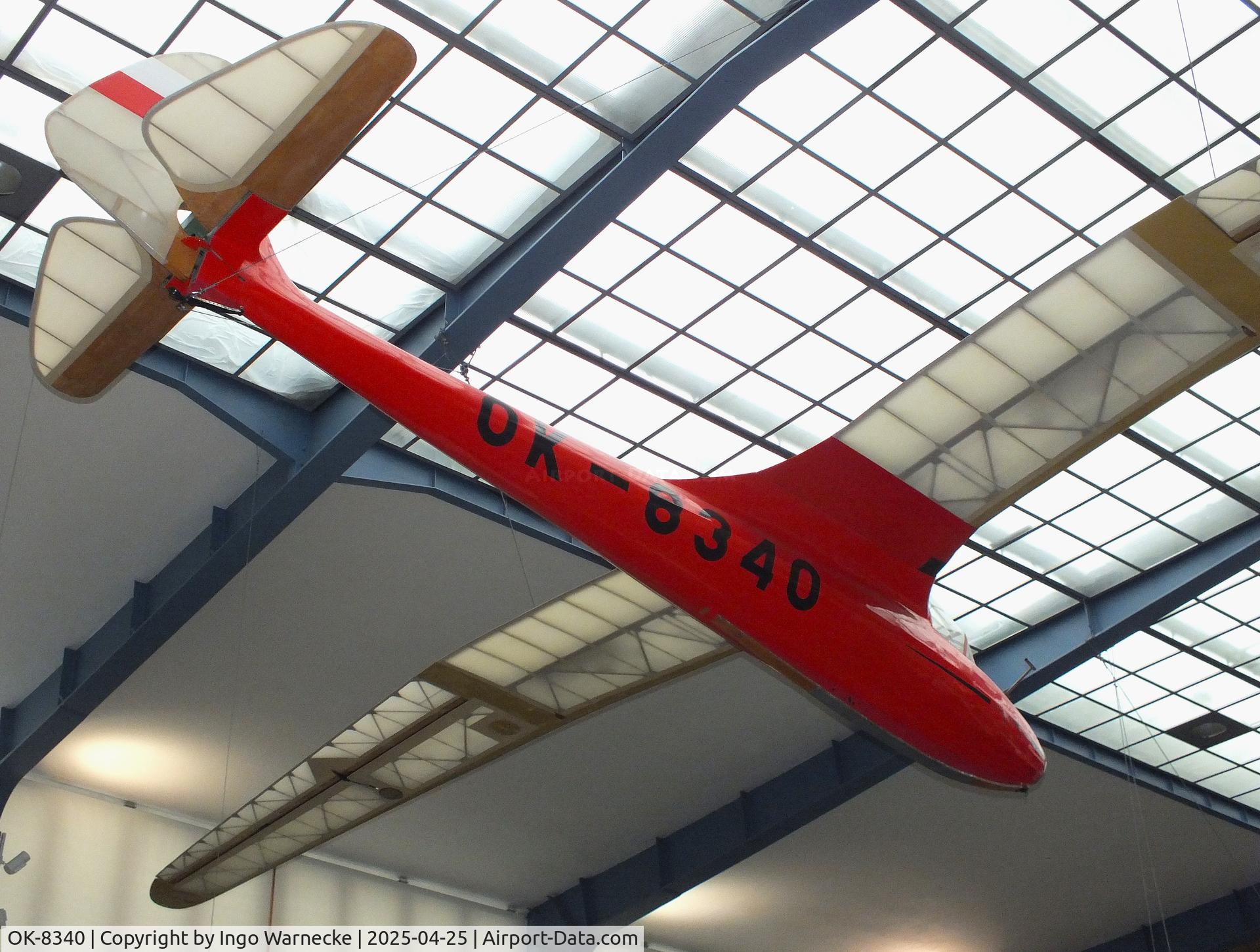 OK-8340, Kantor-Kuklik Racek 3 Mrkev C/N Unknown, Kantor-Kuklik Racek 3 Mrkev at the NTM (Narodni Technicke Muzeum / National Technical Museum), Prague