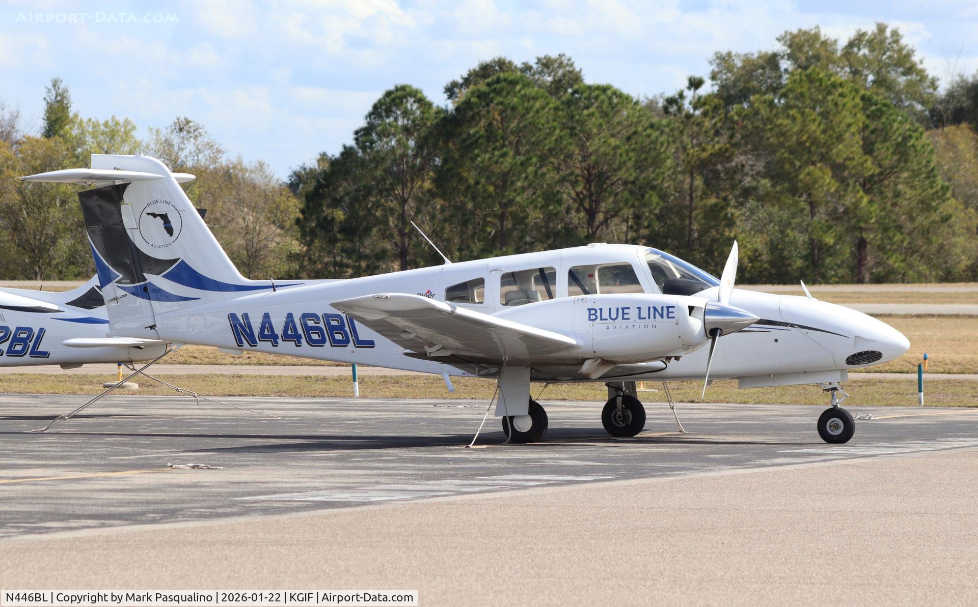 N446BL, 2025 Piper PA-44-180 Seminole C/N 4496600, Piper PA-44-180