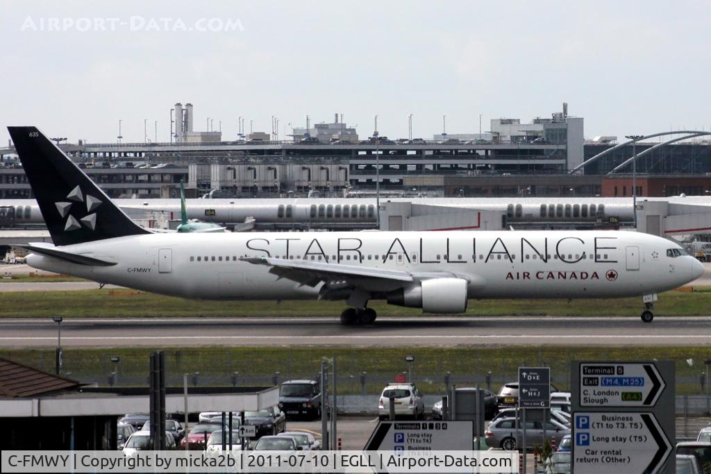 C-FMWY, 1995 Boeing 767-333/ER C/N 25587, Taxiing