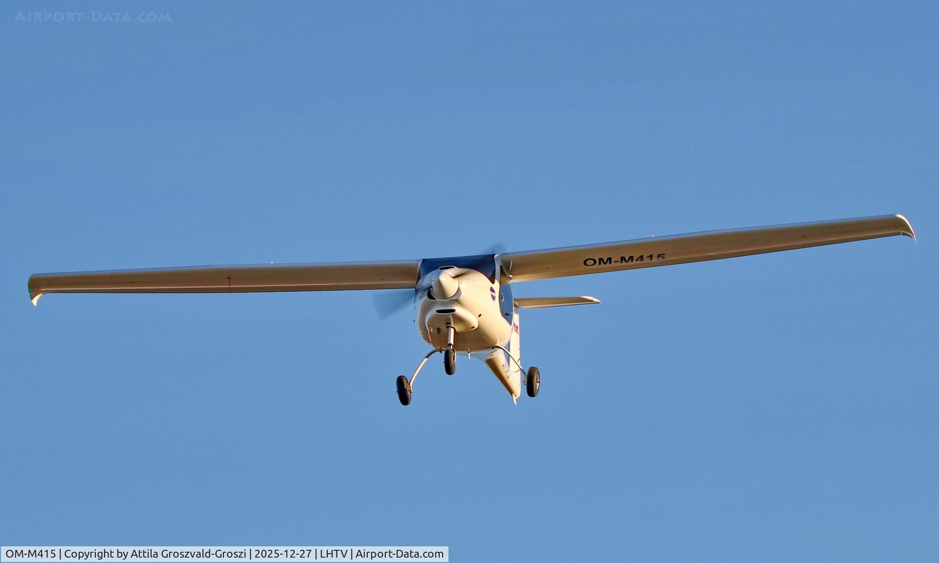 OM-M415, Pipistrel Virus SW C/N 902SWN100KIT, LHTV - Tótvázsony Airport, Kövesgyürpuszta - Hungary