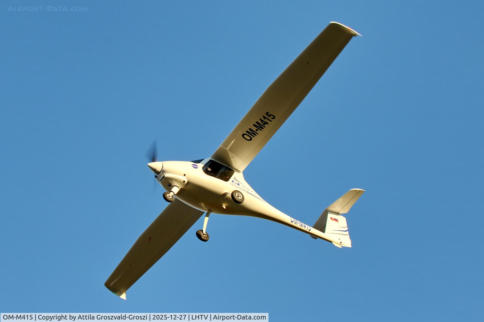 OM-M415, Pipistrel Virus SW C/N 902SWN100KIT, LHTV - Tótvázsony Airport, Kövesgyürpuszta - Hungary
