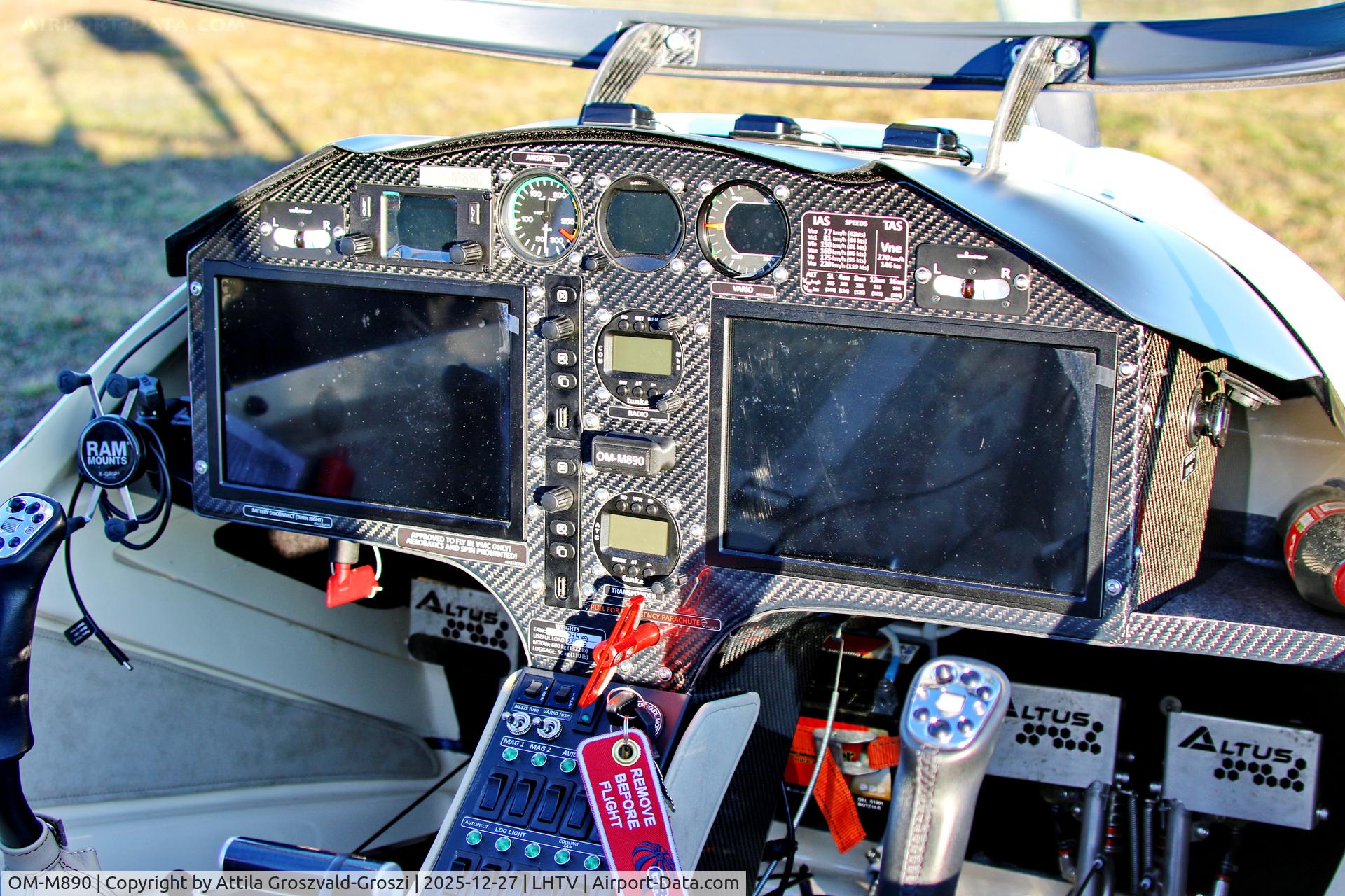 OM-M890, 2025 Altus Aero Altus C/N 005, LHTV - Tótvázsony Airport, Kövesgyürpuszta - Hungary