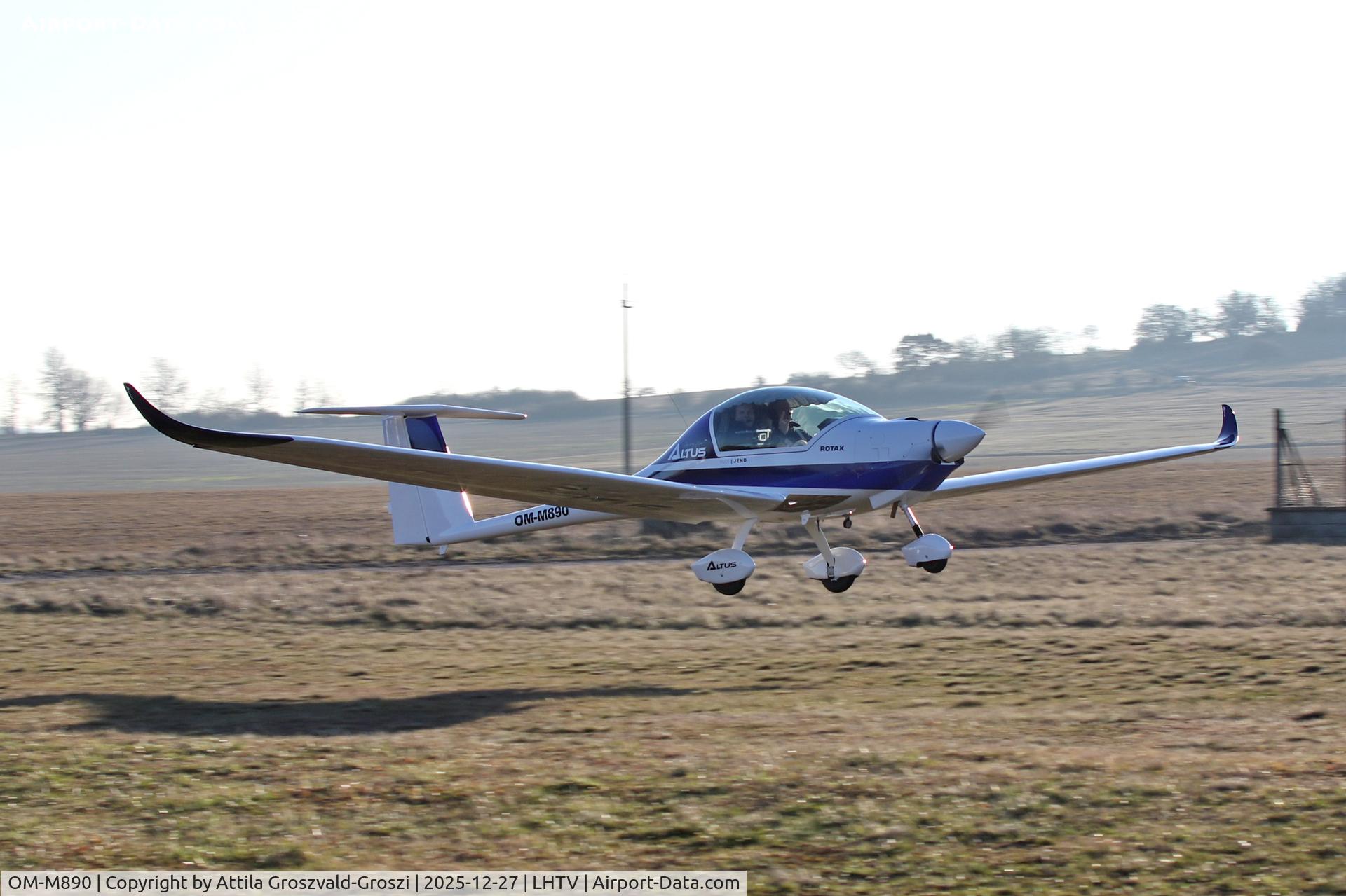 OM-M890, 2025 Altus Aero Altus C/N 005, LHTV - Tótvázsony Airport, Kövesgyürpuszta - Hungary