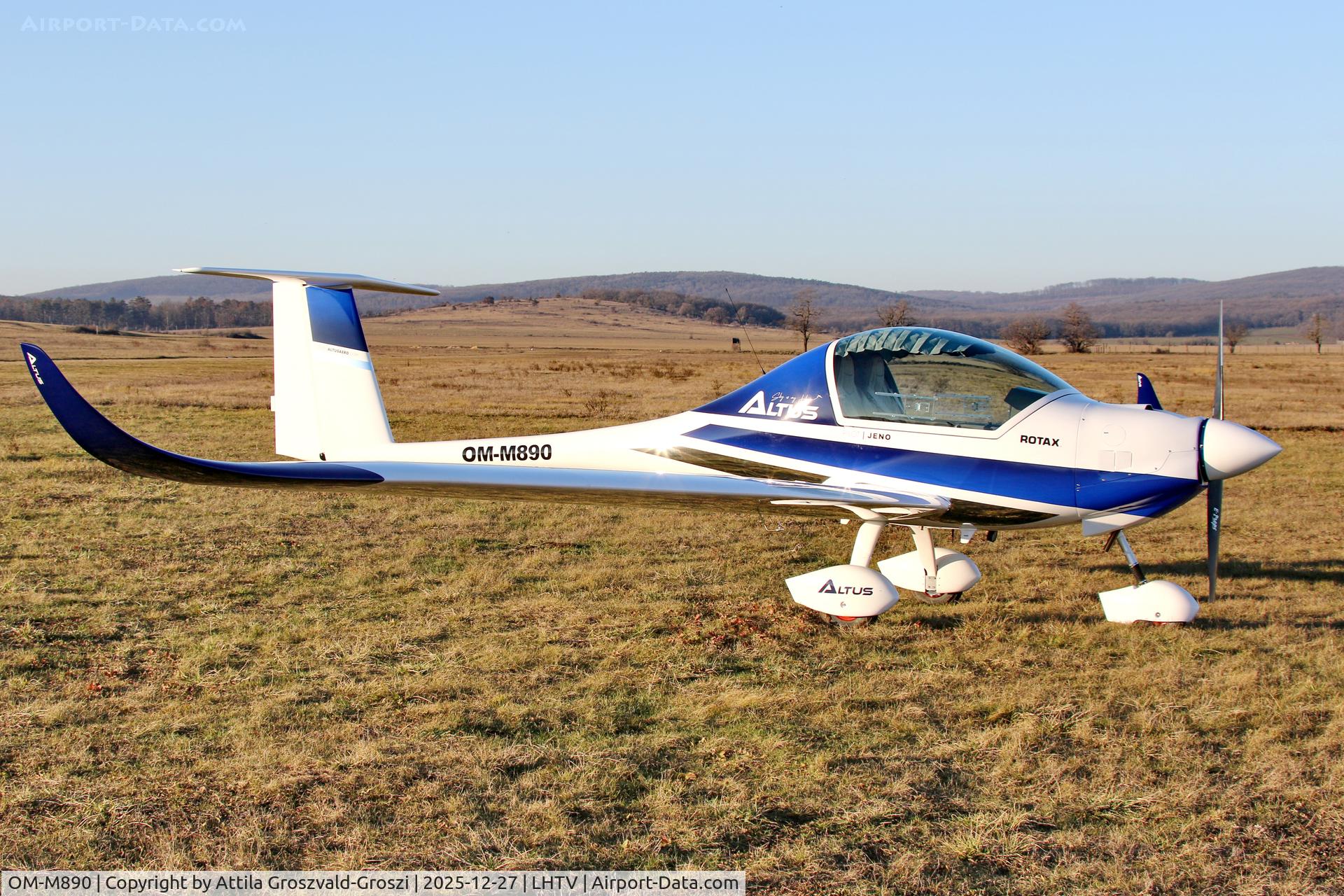 OM-M890, 2025 Altus Aero Altus C/N 005, LHTV - Tótvázsony Airport, Kövesgyürpuszta - Hungary