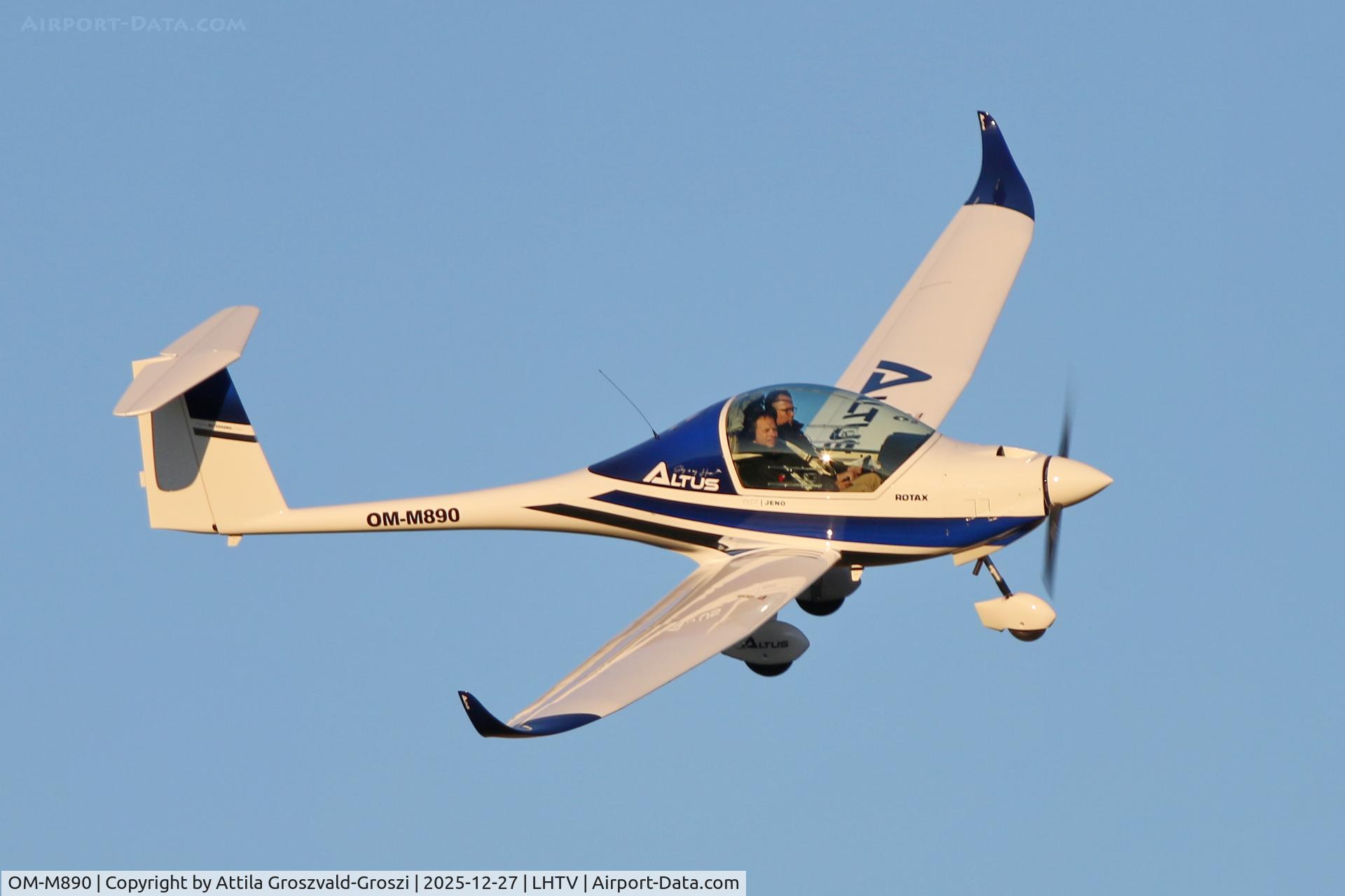 OM-M890, 2025 Altus Aero Altus C/N 005, LHTV - Tótvázsony Airport, Kövesgyürpuszta - Hungary
