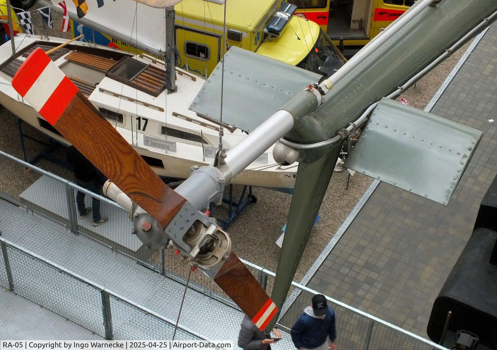 RA-05, Vykumny a Zkusebny Letecky Ustav HC-2 Heli-Baby C/N B, Aero HC-2 Heli-Baby at the NTM (Narodni Technicke Muzeum / National Technical Museum), Prague