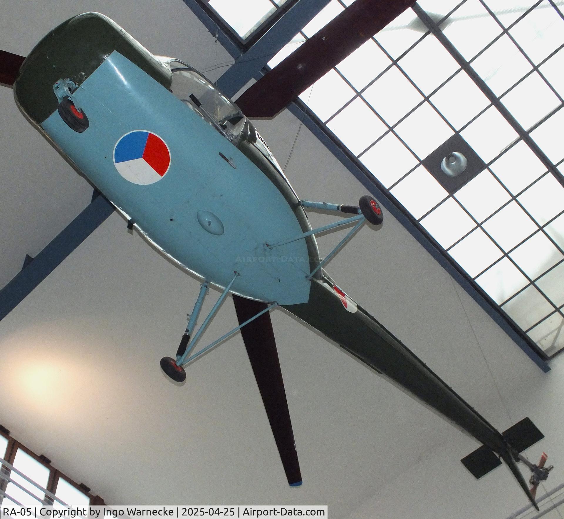 RA-05, Vykumny a Zkusebny Letecky Ustav HC-2 Heli-Baby C/N B, Aero HC-2 Heli-Baby at the NTM (Narodni Technicke Muzeum / National Technical Museum), Prague #c
