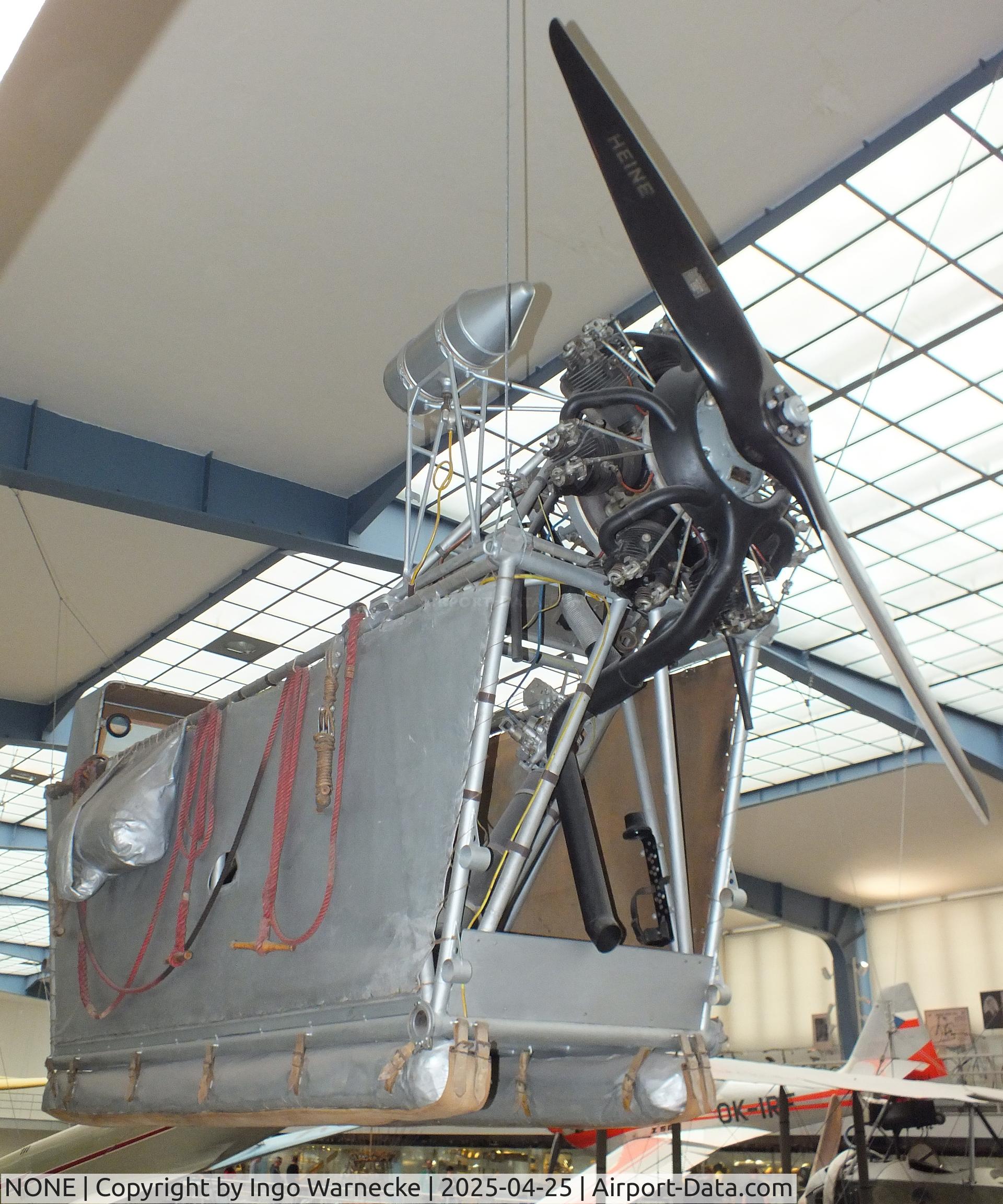 NONE, 1934 Matador / Riedinger Type K balloon engine nacelle C/N not found_Type K, engine gondola for temporary use with observation balloons of Riedinger Type K (built in Czechoslovakia by Matador, used with balloons K-24 and K-25) at the NTM (Narodni Technicke Muzeum / National Technical Museum), Prague