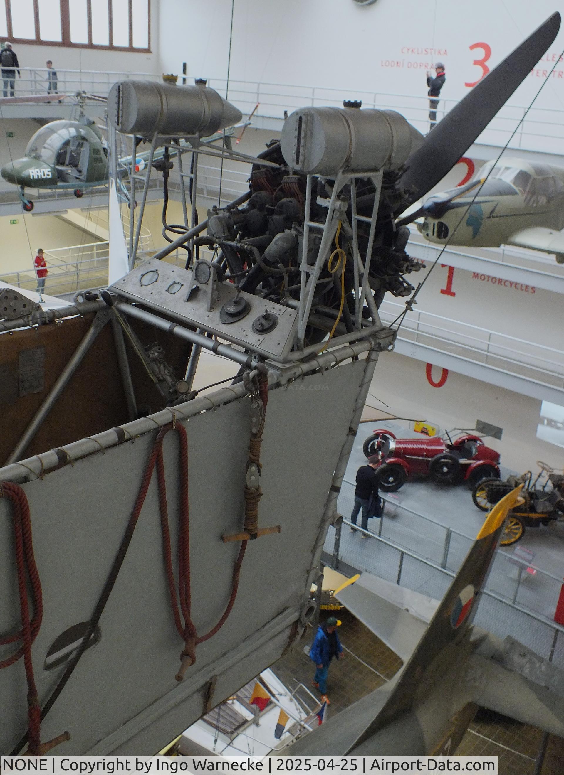 NONE, 1934 Matador / Riedinger Type K balloon engine nacelle C/N not found_Type K, engine gondola for temporary use with observation balloons of Riedinger Type K (built in Czechoslovakia by Matador, used with balloons K-24 and K-25) at the NTM (Narodni Technicke Muzeum / National Technical Museum), Prague