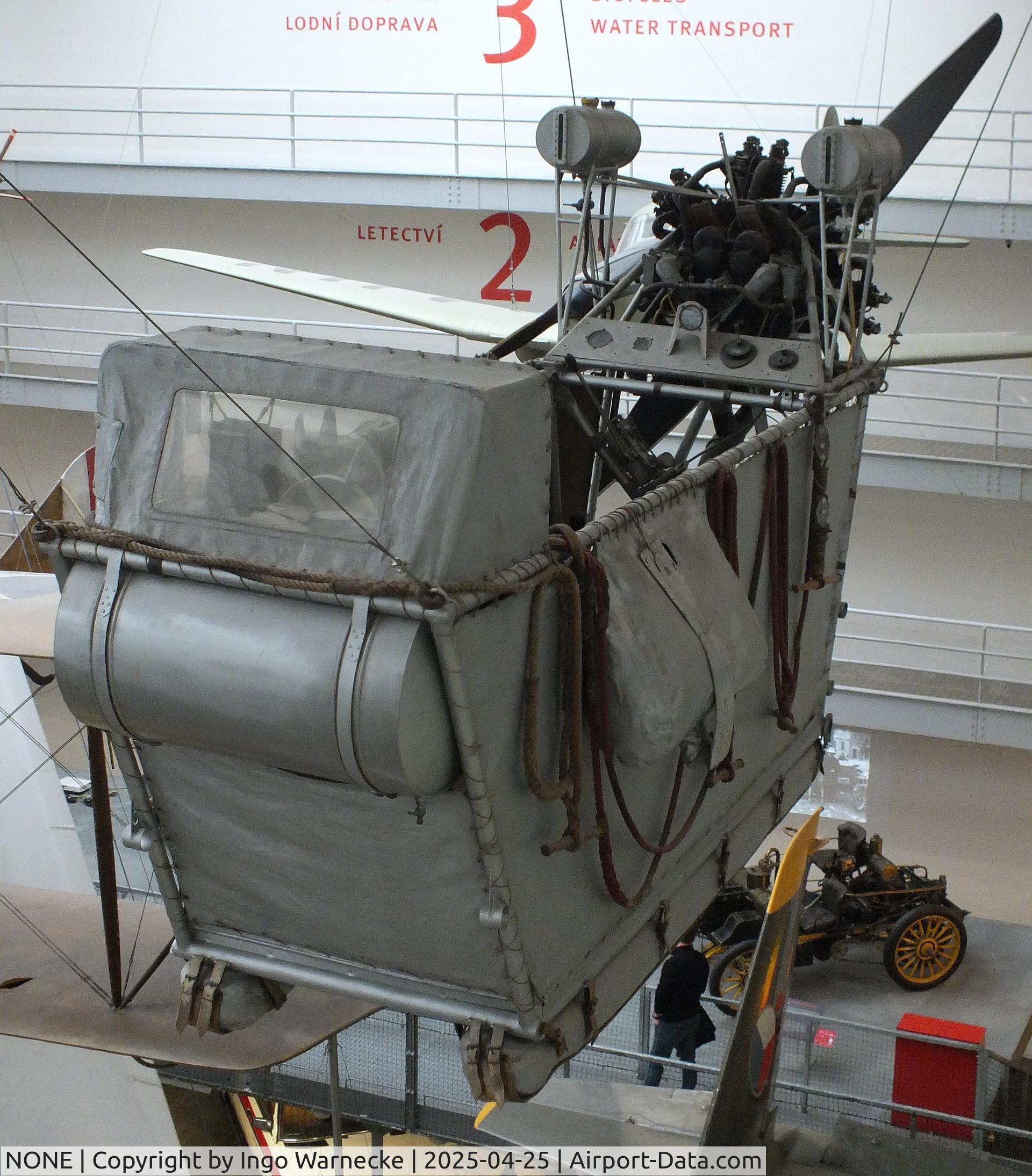 NONE, 1934 Matador / Riedinger Type K balloon engine nacelle C/N not found_Type K, engine gondola for temporary use with observation balloons of Riedinger Type K (built in Czechoslovakia by Matador, used with balloons K-24 and K-25) at the NTM (Narodni Technicke Muzeum / National Technical Museum), Prague