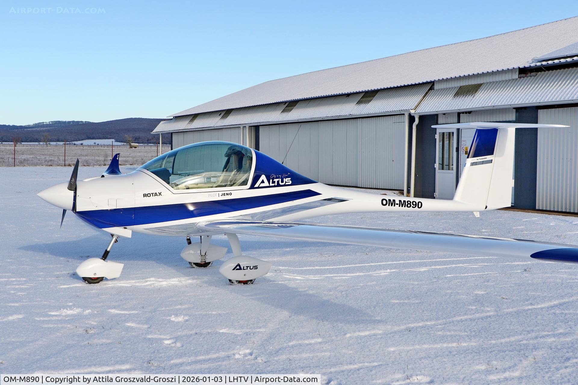 OM-M890, 2025 Altus Aero Altus C/N 005, LHTV - Tótvázsony Airport, Kövesgyürpuszta - Hungary