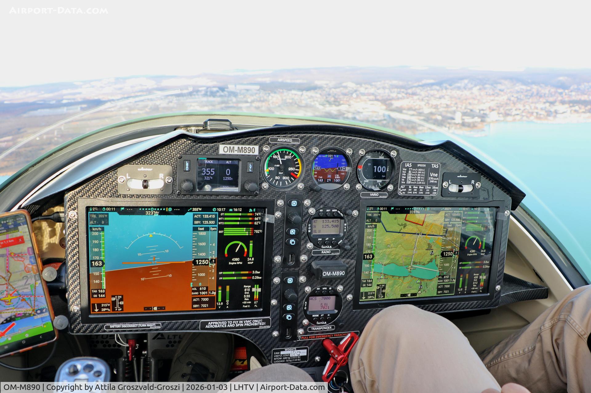 OM-M890, 2025 Altus Aero Altus C/N 005, LHTV - Tótvázsony Airport, Kövesgyürpuszta - Hungary