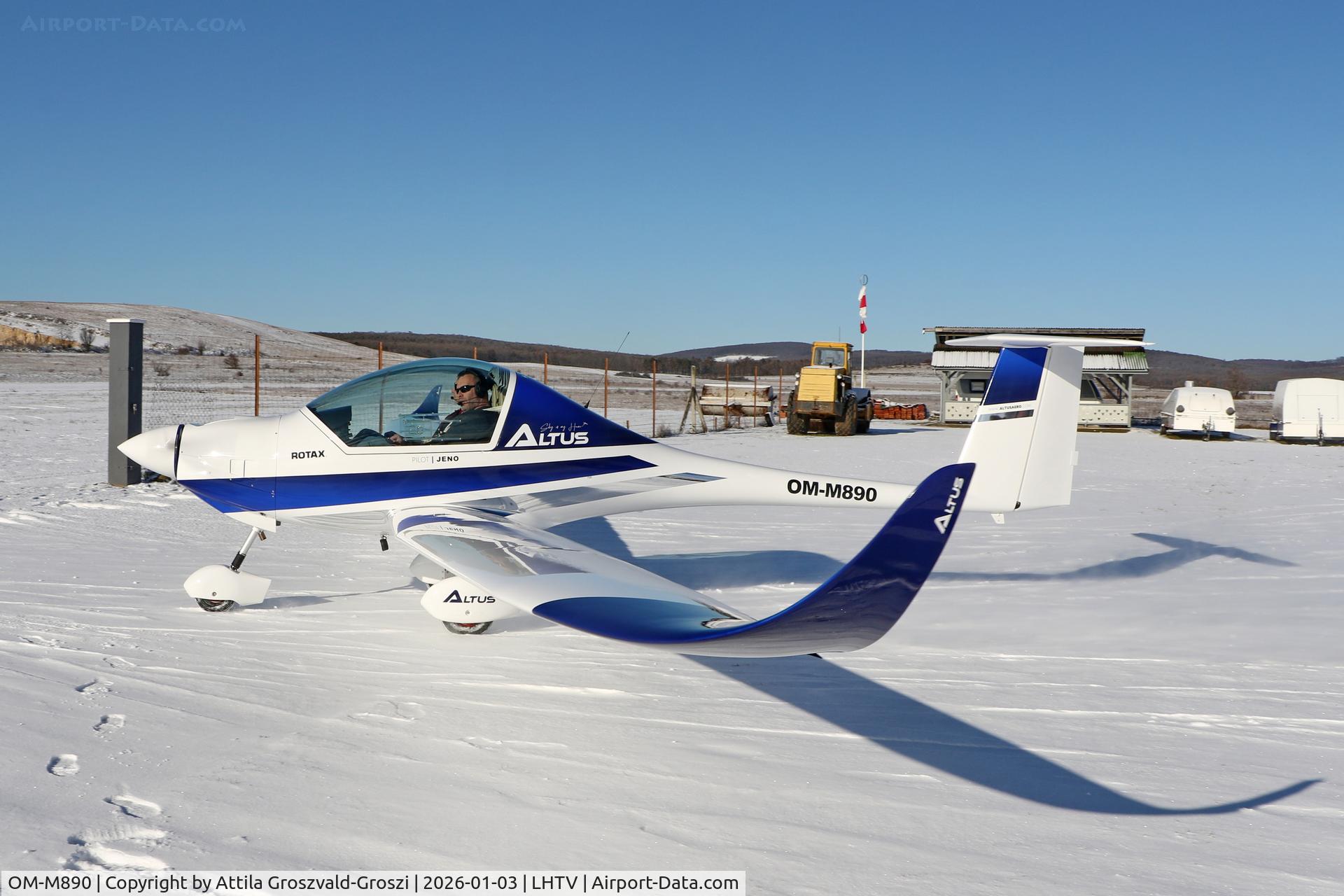 OM-M890, 2025 Altus Aero Altus C/N 005, LHTV - Tótvázsony Airport, Kövesgyürpuszta - Hungary
