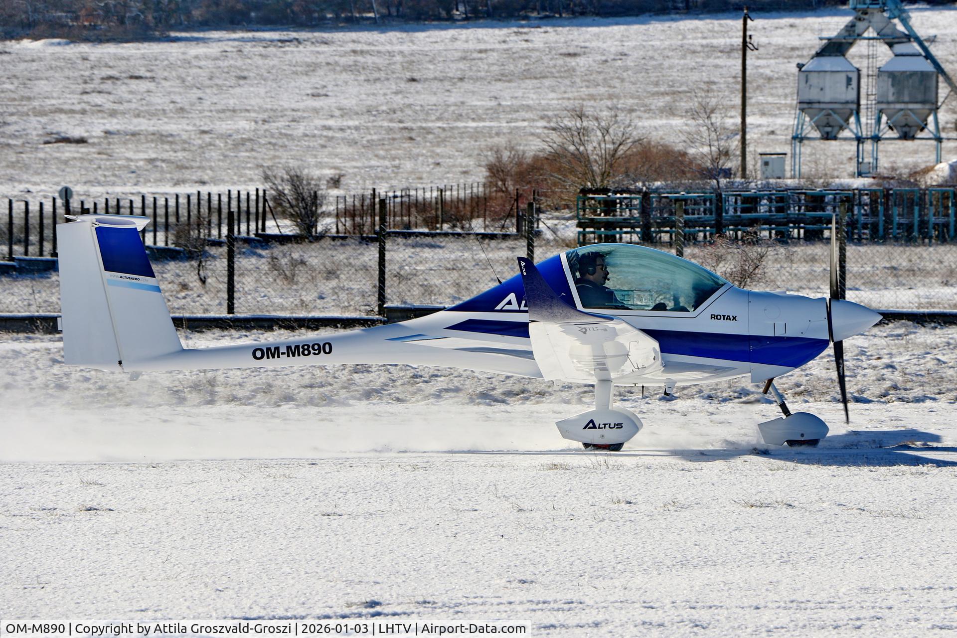 OM-M890, 2025 Altus Aero Altus C/N 005, LHTV - Tótvázsony Airport, Kövesgyürpuszta - Hungary