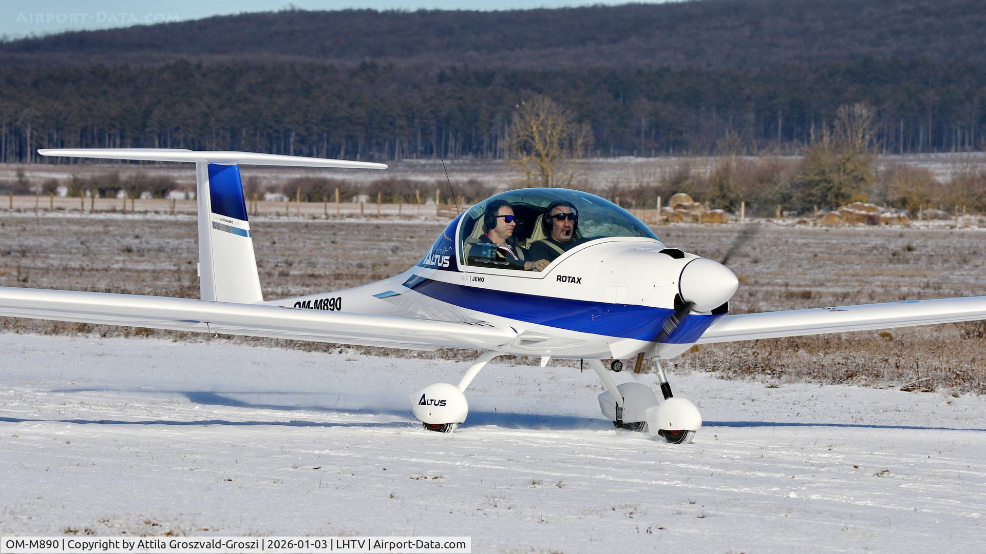 OM-M890, 2025 Altus Aero Altus C/N 005, LHTV - Tótvázsony Airport, Kövesgyürpuszta - Hungary