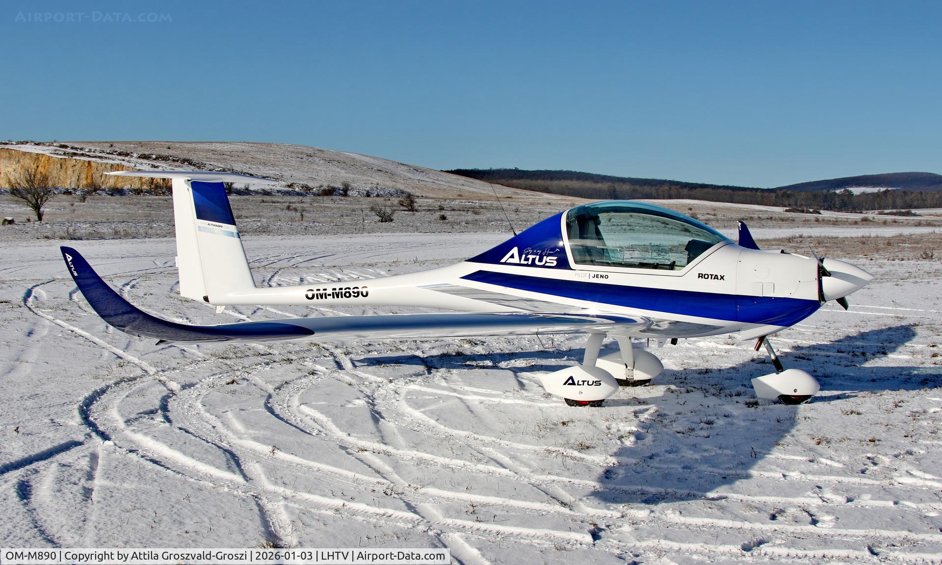 OM-M890, 2025 Altus Aero Altus C/N 005, LHTV - Tótvázsony Airport, Kövesgyürpuszta - Hungary