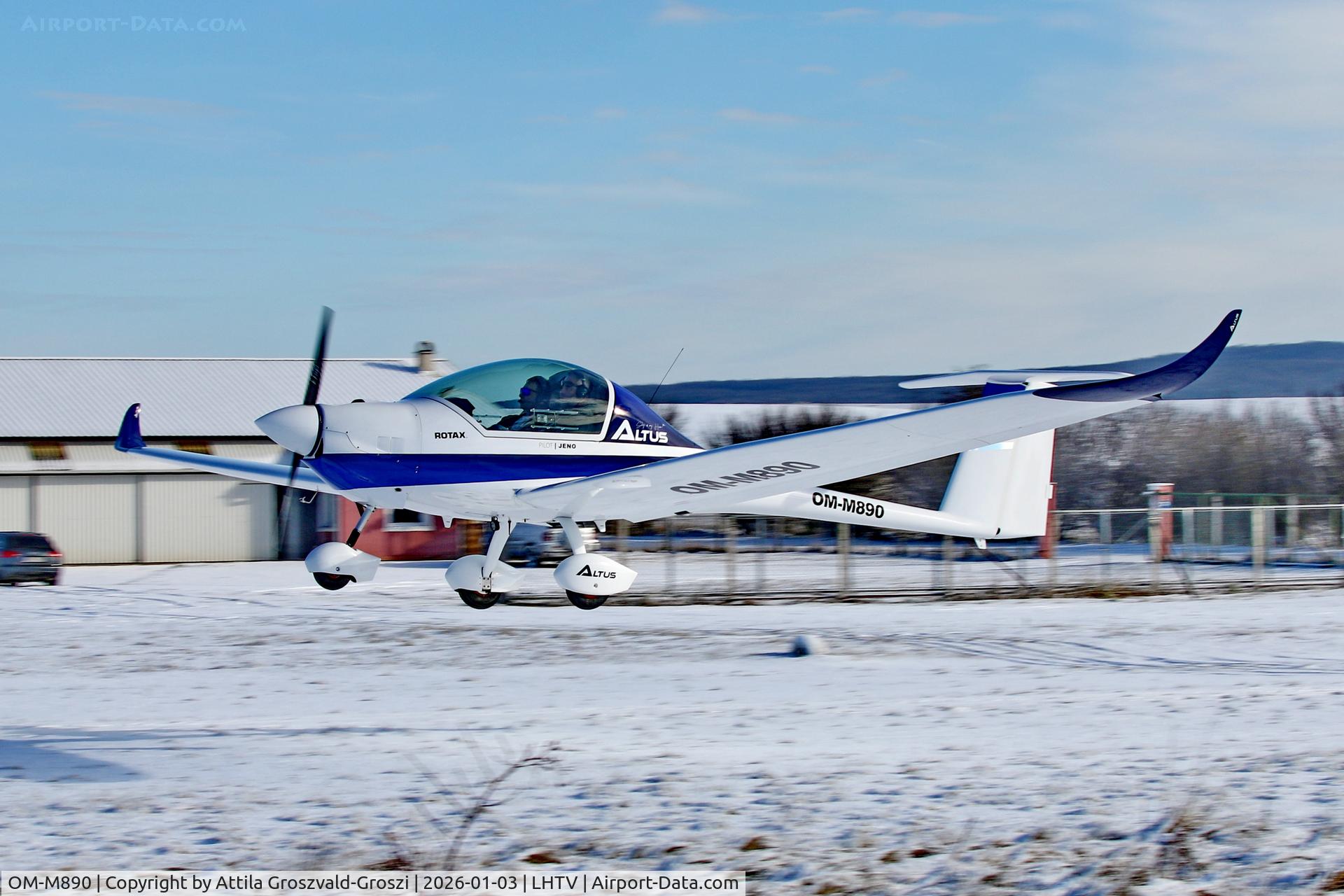 OM-M890, 2025 Altus Aero Altus C/N 005, LHTV - Tótvázsony Airport, Kövesgyürpuszta - Hungary