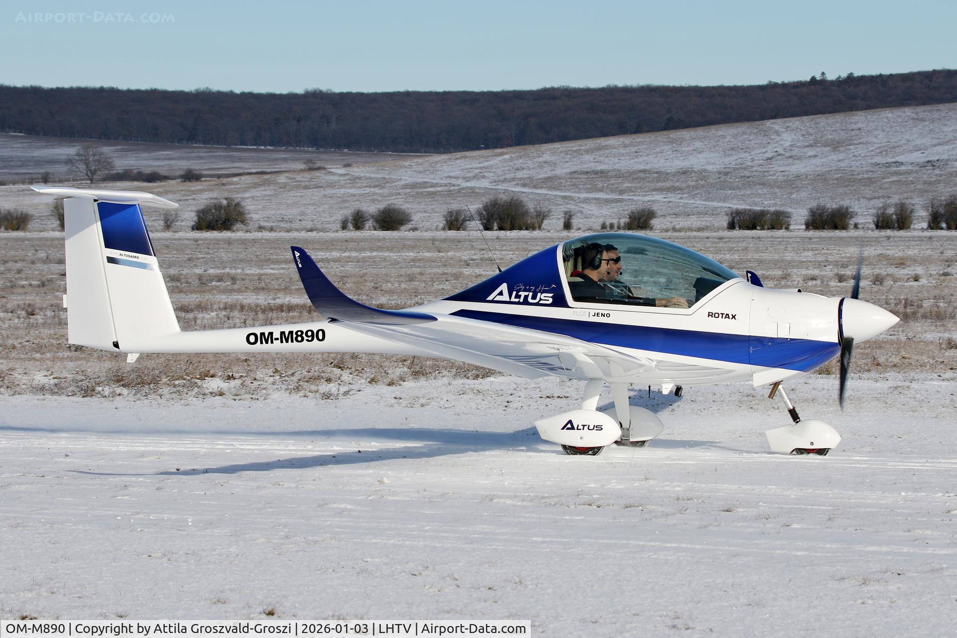 OM-M890, 2025 Altus Aero Altus C/N 005, LHTV - Tótvázsony Airport, Kövesgyürpuszta - Hungary