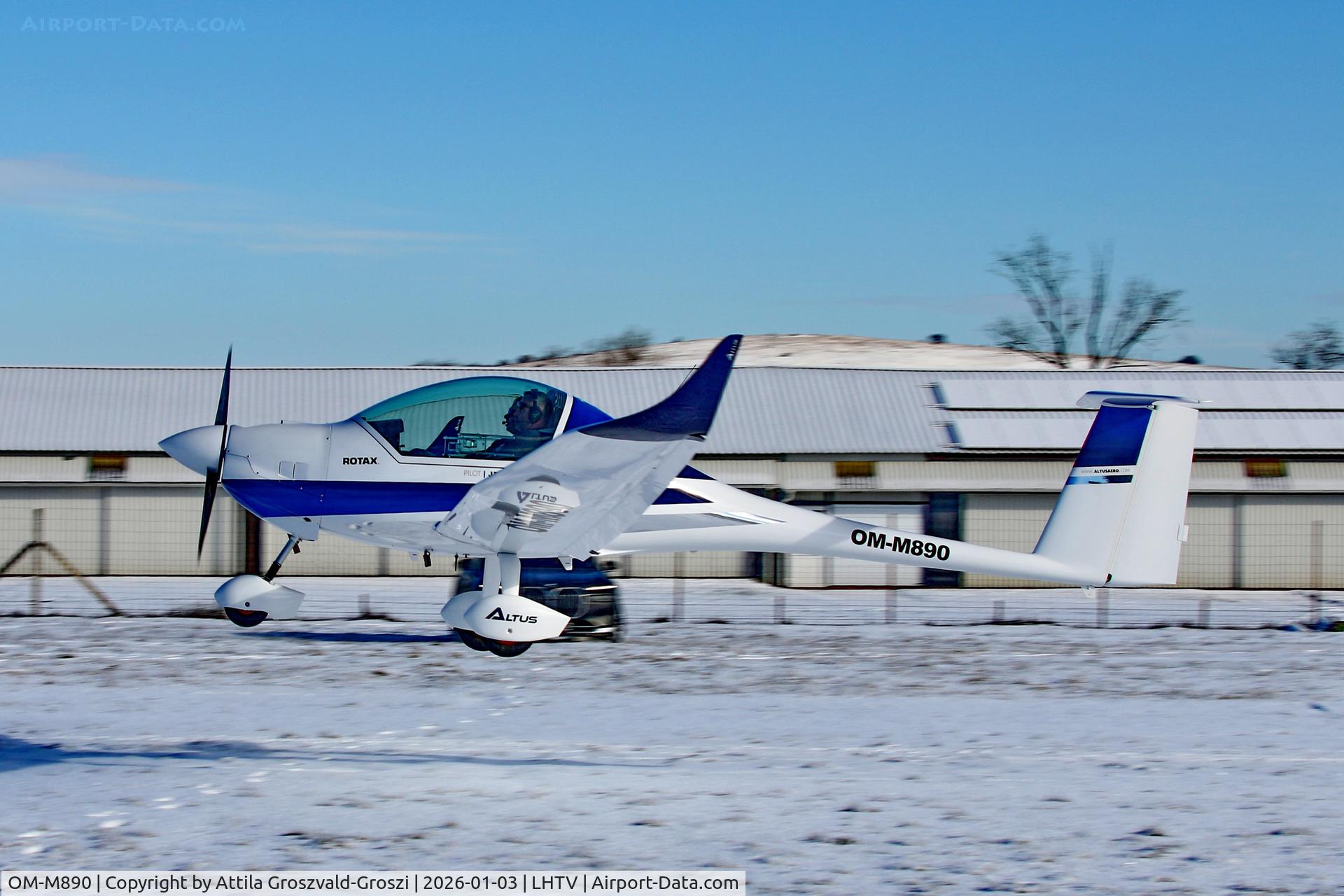 OM-M890, 2025 Altus Aero Altus C/N 005, LHTV - Tótvázsony Airport, Kövesgyürpuszta - Hungary