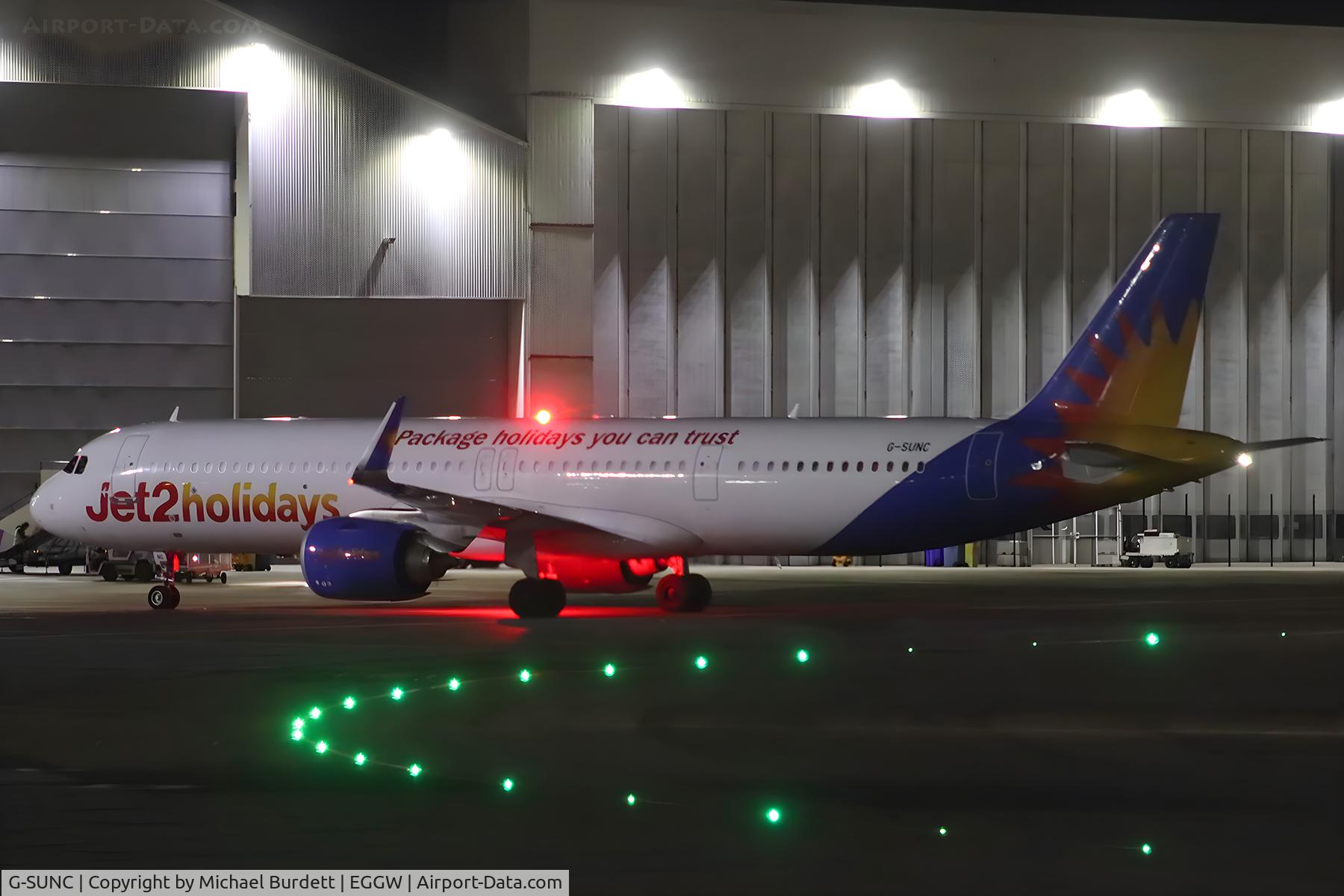 G-SUNC, Airbus 321-251NX C/N 11489, LTN