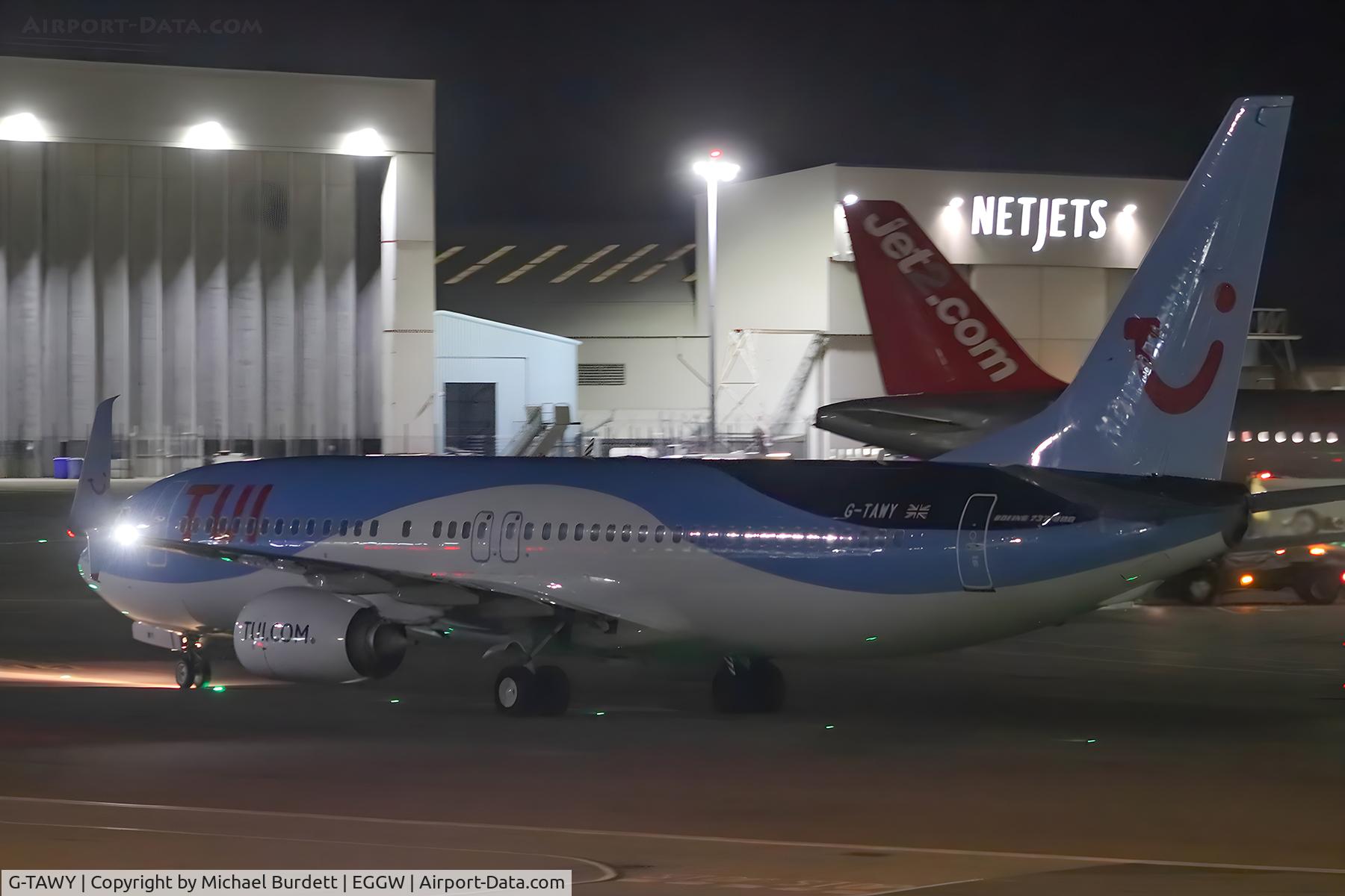 G-TAWY, Boeing 737-8K5 C/N 37246, LTN