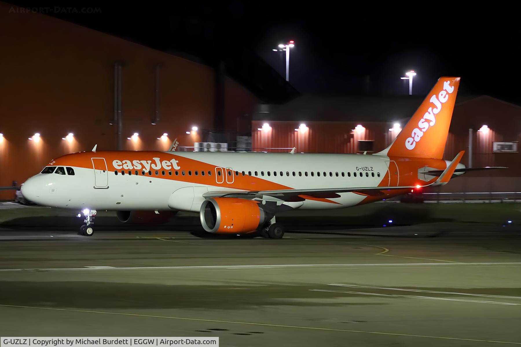 G-UZLZ, 2024 Airbus A320-251N C/N 12334, LTN