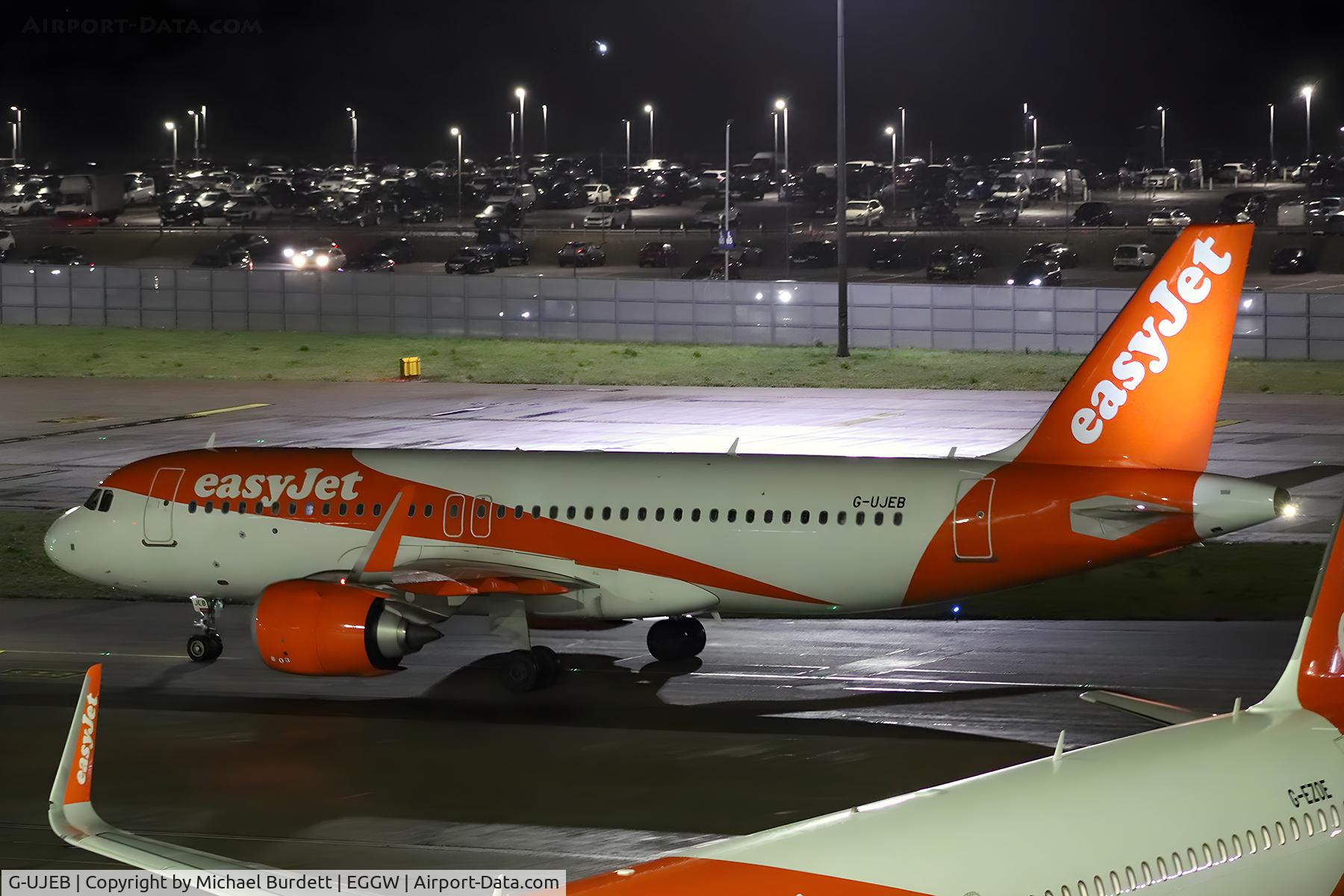 G-UJEB, 2022 Airbus A320-251neo C/N 11242, LTN