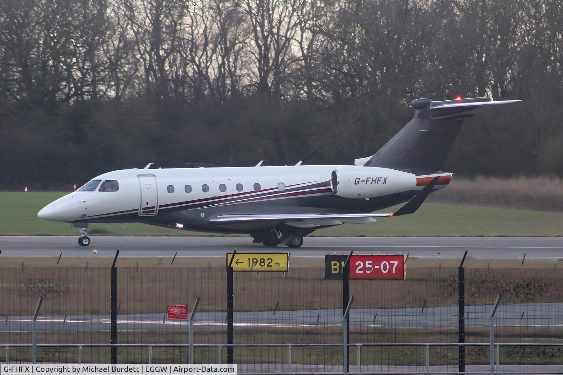 G-FHFX, 2019 Embraer EMB-550 Praetor 600 C/N 55020121, LTN