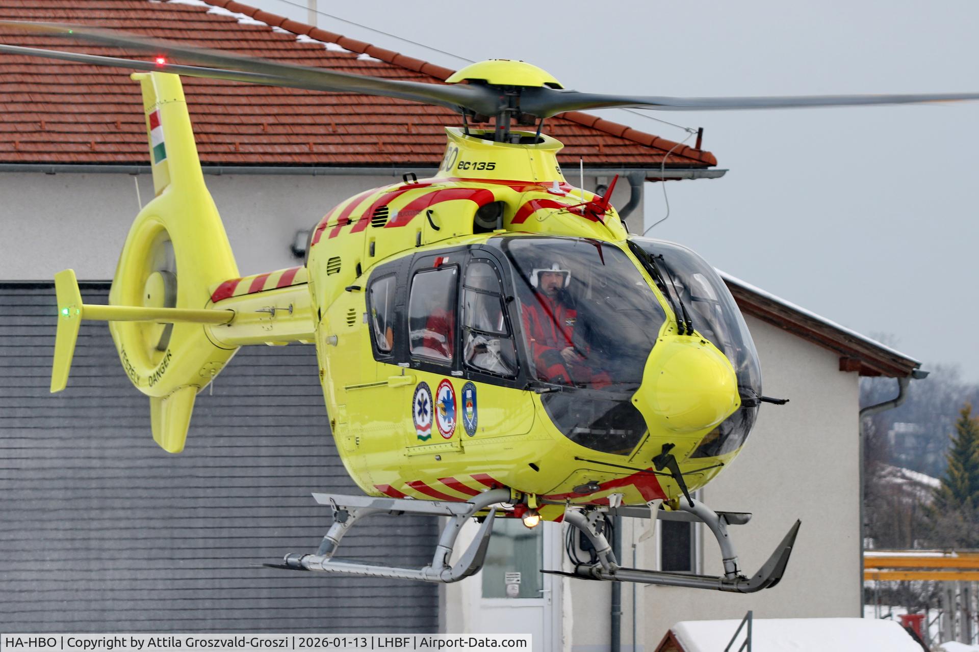 HA-HBO, 2009 Eurocopter EC-135P-2+ C/N 0736, LHBF - Balatonfüred Air Ambulance Base, Hungary