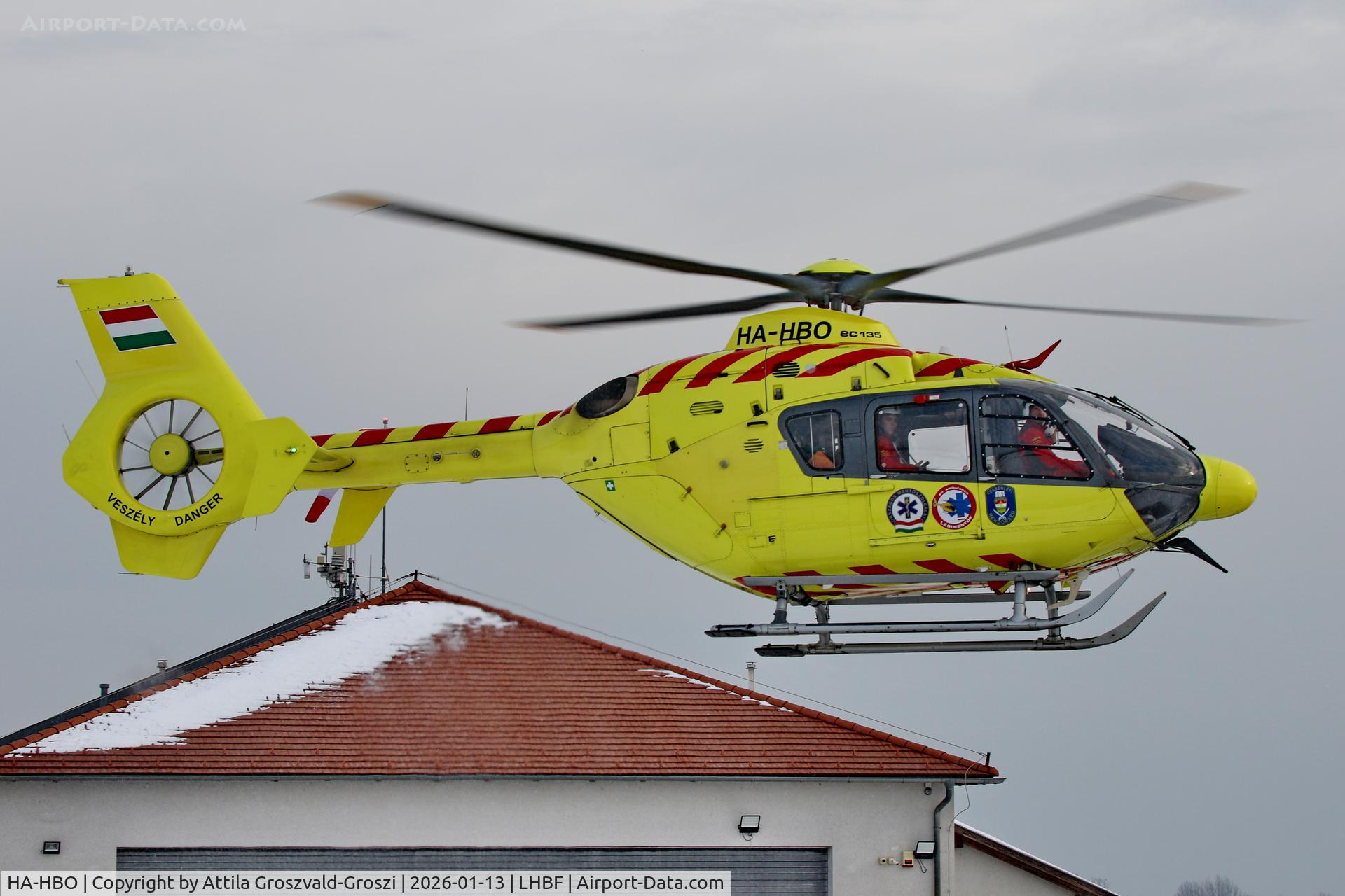 HA-HBO, 2009 Eurocopter EC-135P-2+ C/N 0736, LHBF - Balatonfüred Air Ambulance Base, Hungary