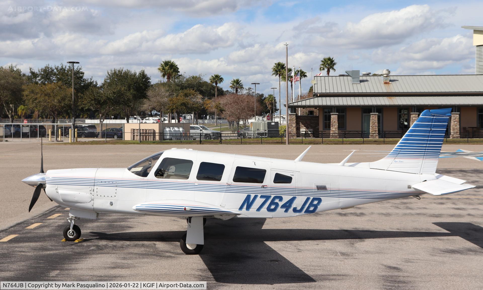 N764JB, 1976 Piper PA-32R-300 Cherokee Lance C/N 32R-7680506, Piper PA-32R-300