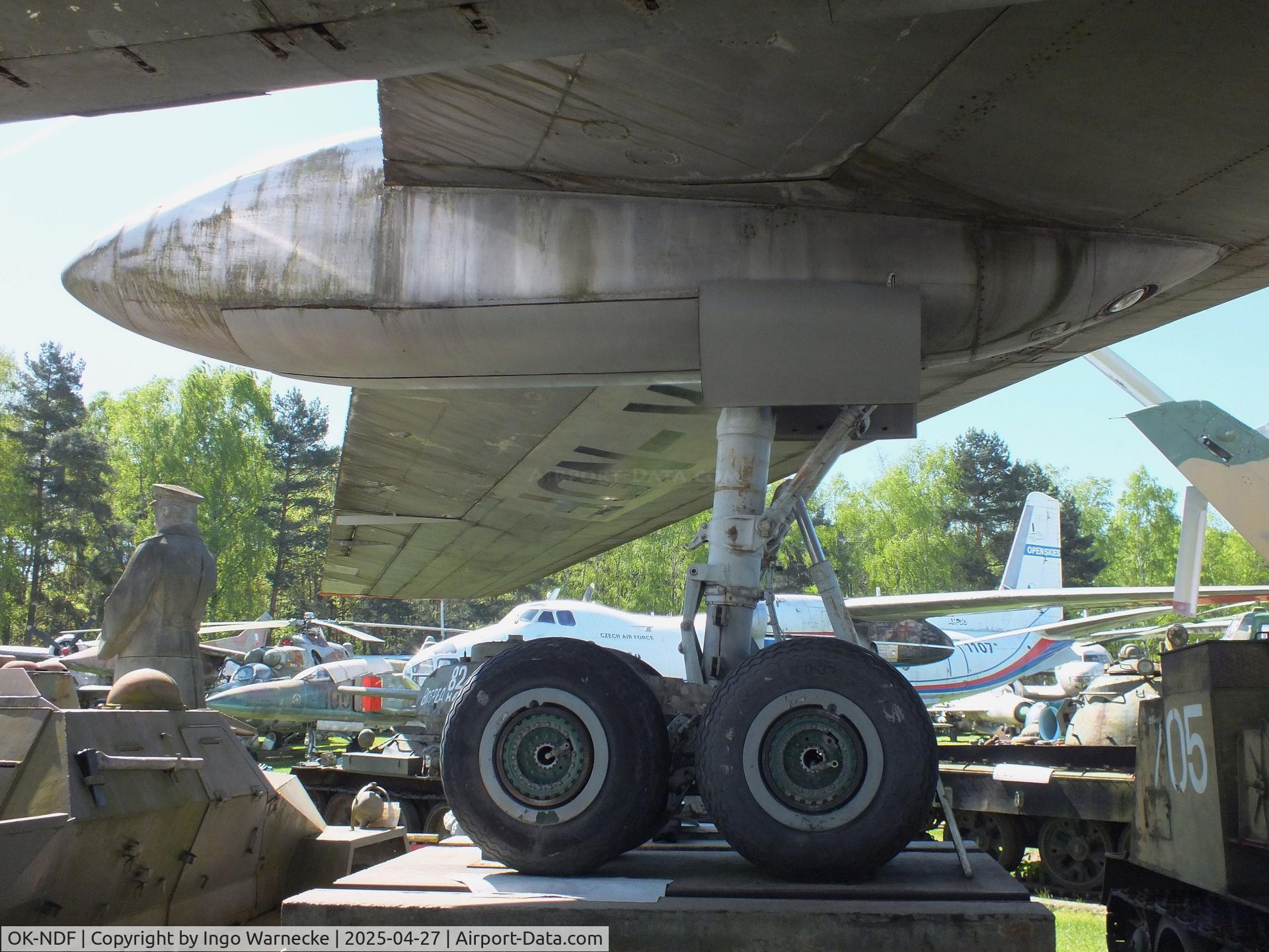 OK-NDF, 1958 Tupolev Tu-104A C/N 8350801, Tupolev Tu-104A CAMEL at the Air Park Zruč-Senec