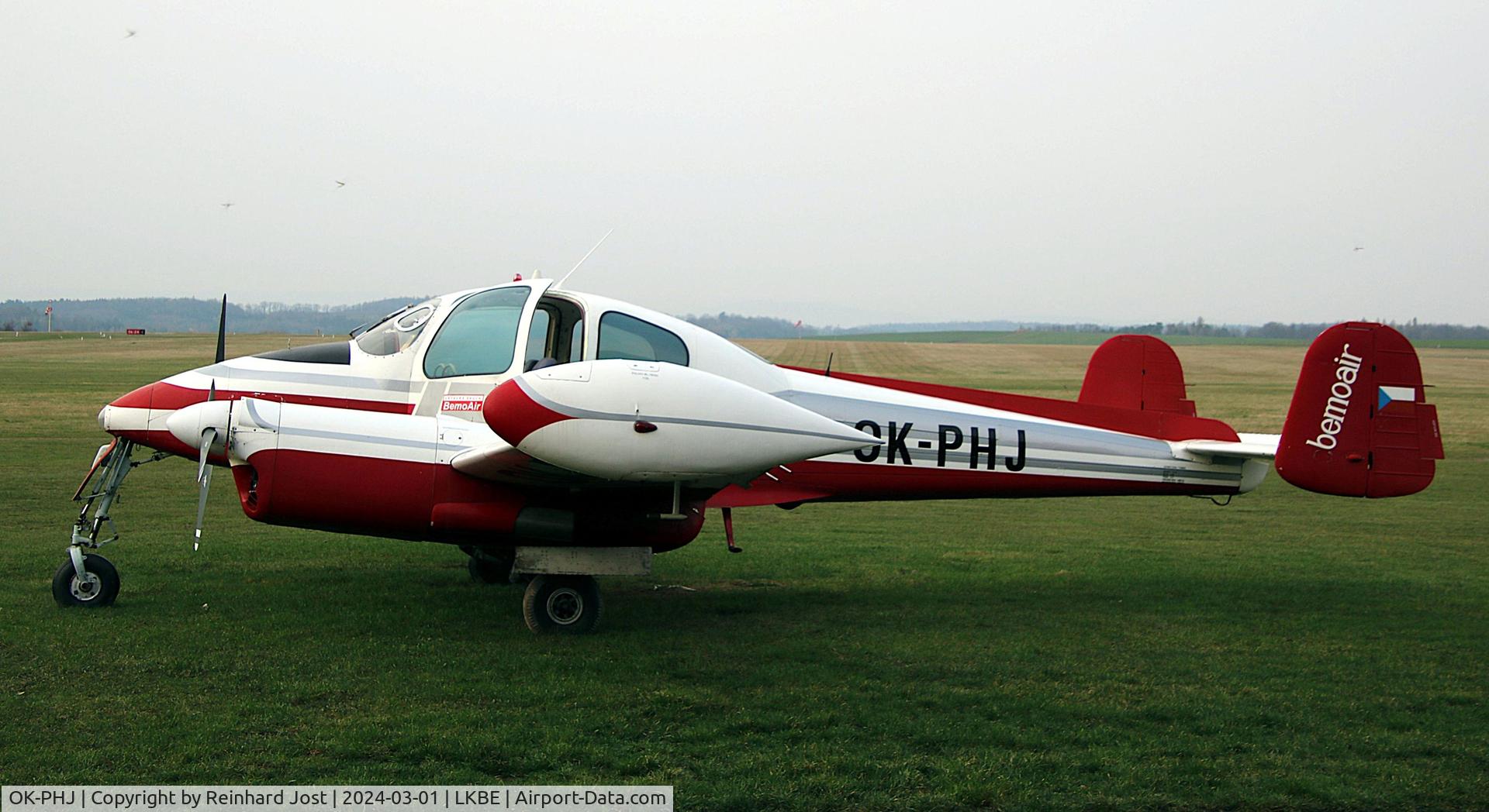 OK-PHJ, 1961 LET L-200A Morava C/N 1700802, Morava of 1961-vintage (ex Czechoslovakian Air Force 0802) still active with Bemoair at Benesov, Czech Republic