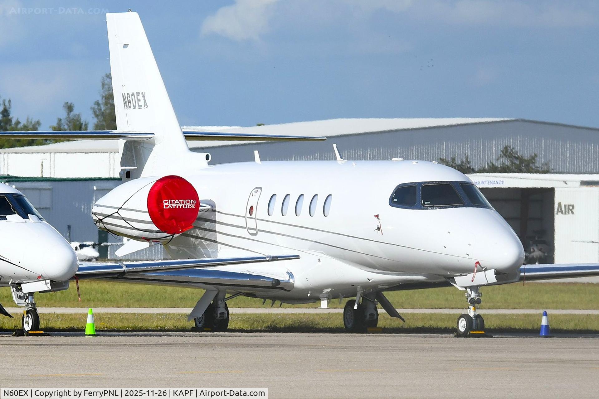 N60EX, 2024 Cessna 680A Citation Latitude C/N 680A0394, Prent Corp Ce680A