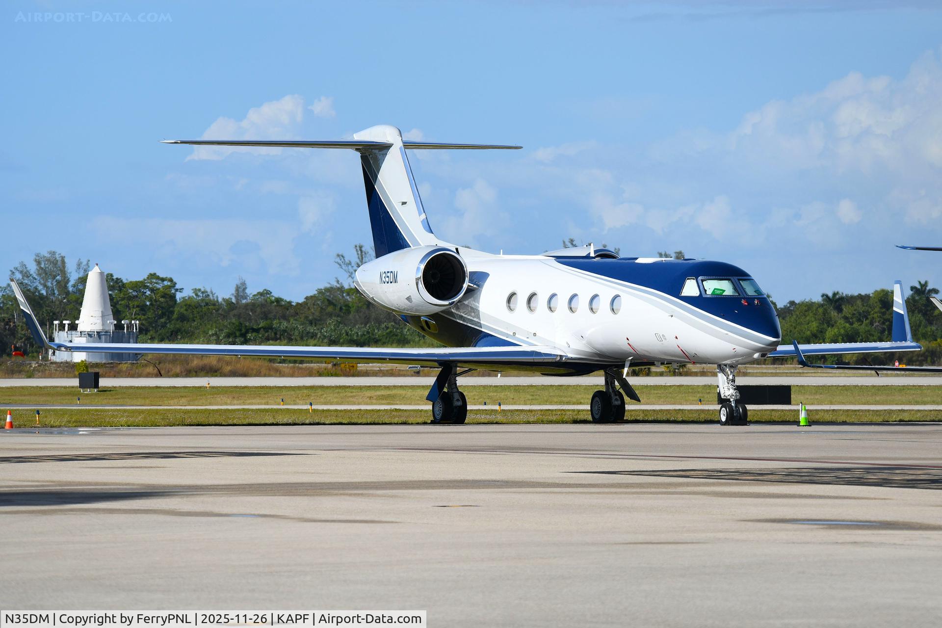 N35DM, 2011 Gulfstream G450 C/N 4231, Arcadian Leasing G450 (EJM)