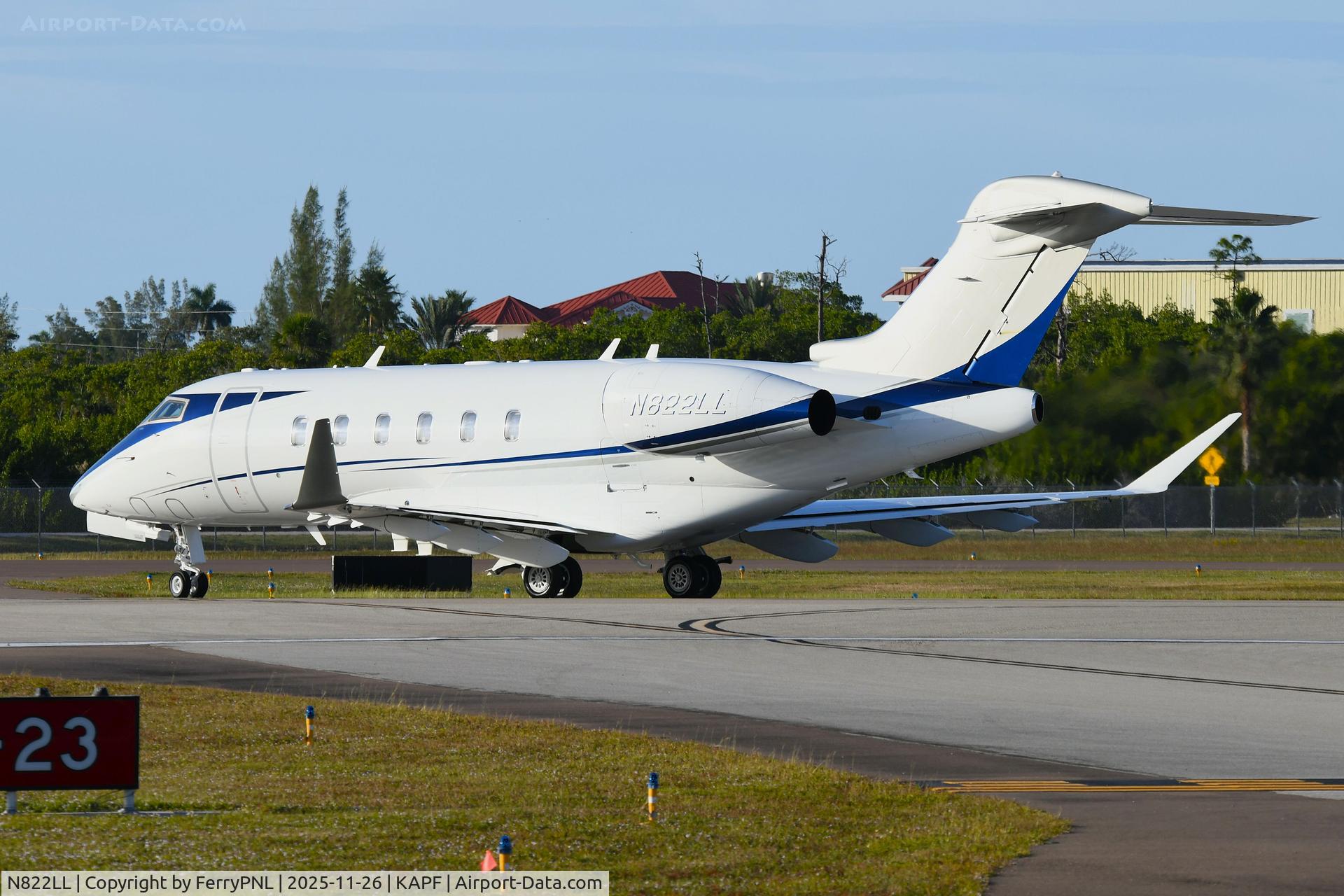 N822LL, 2015 Bombardier Challenger 350 C/N 20548, Palm Air CL350