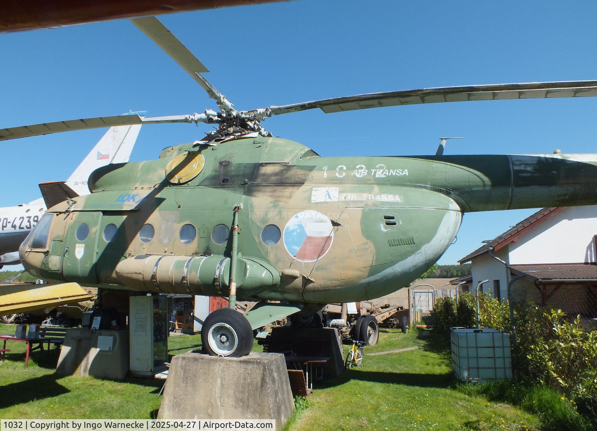 1032, Mil Mi-8T Hip C/N 041032, Mil Mi-8T HIP at the Air Park Zruč-Senec